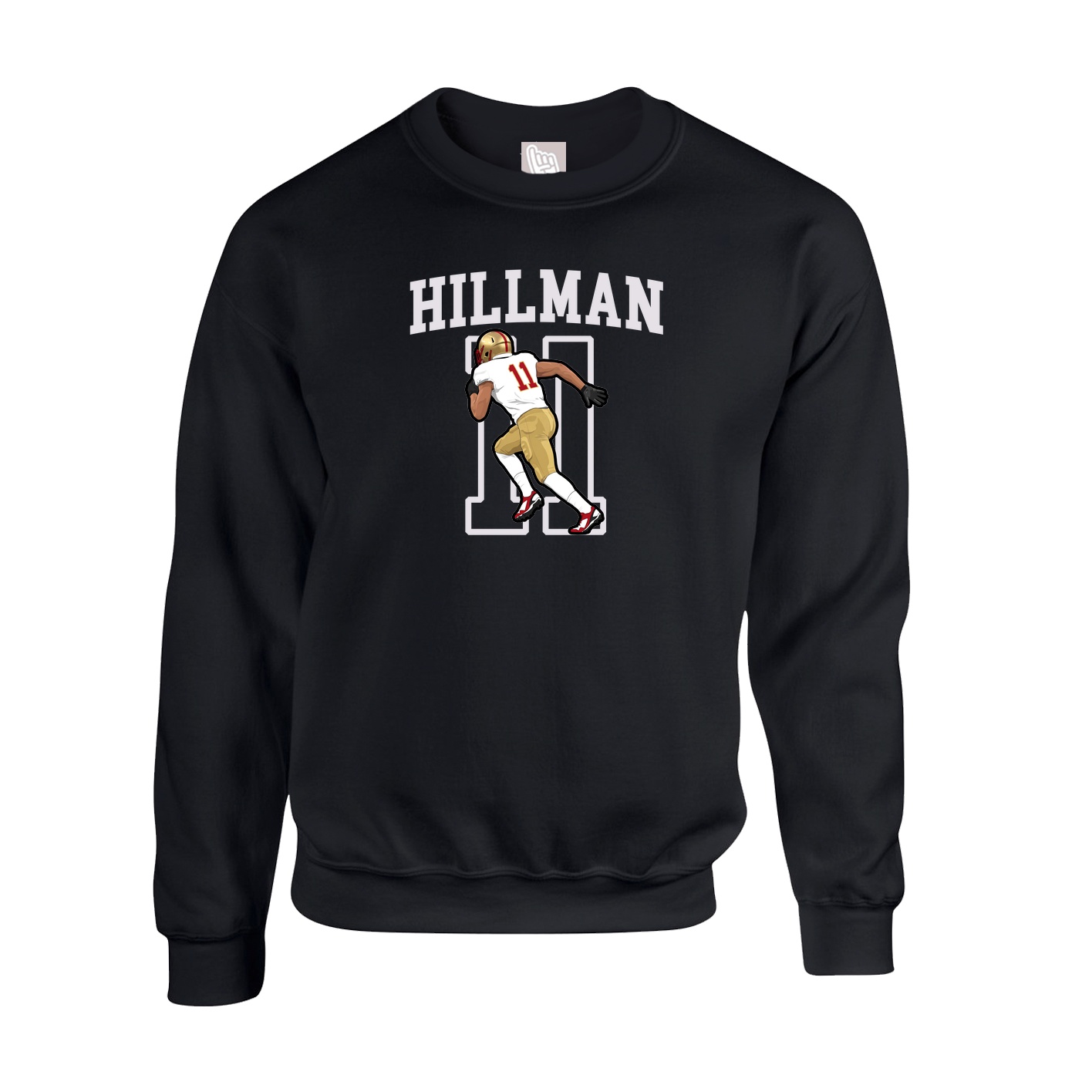 Fleece Crew — Shirsey in Black
