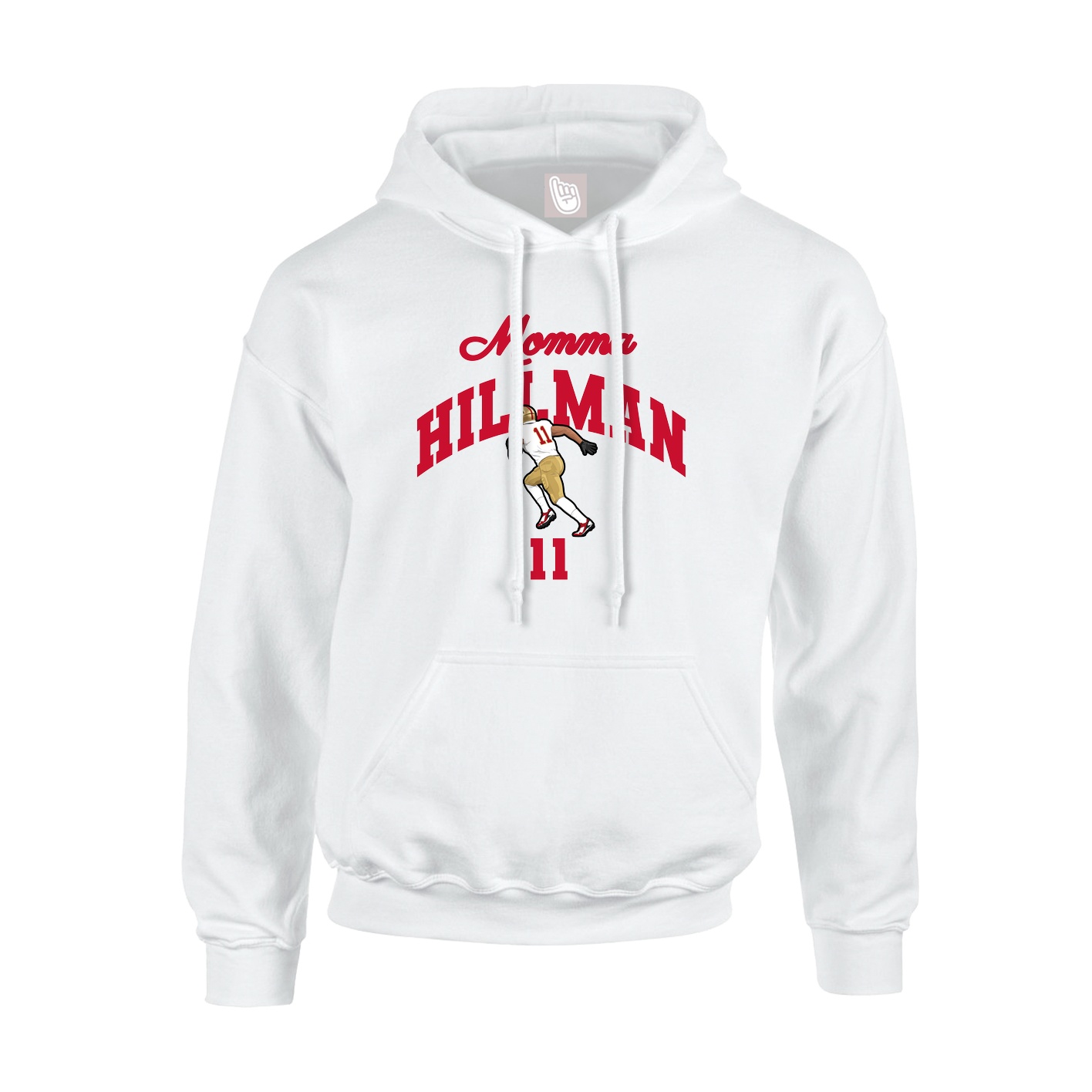 Hoodie — Mothers Day Arch in White