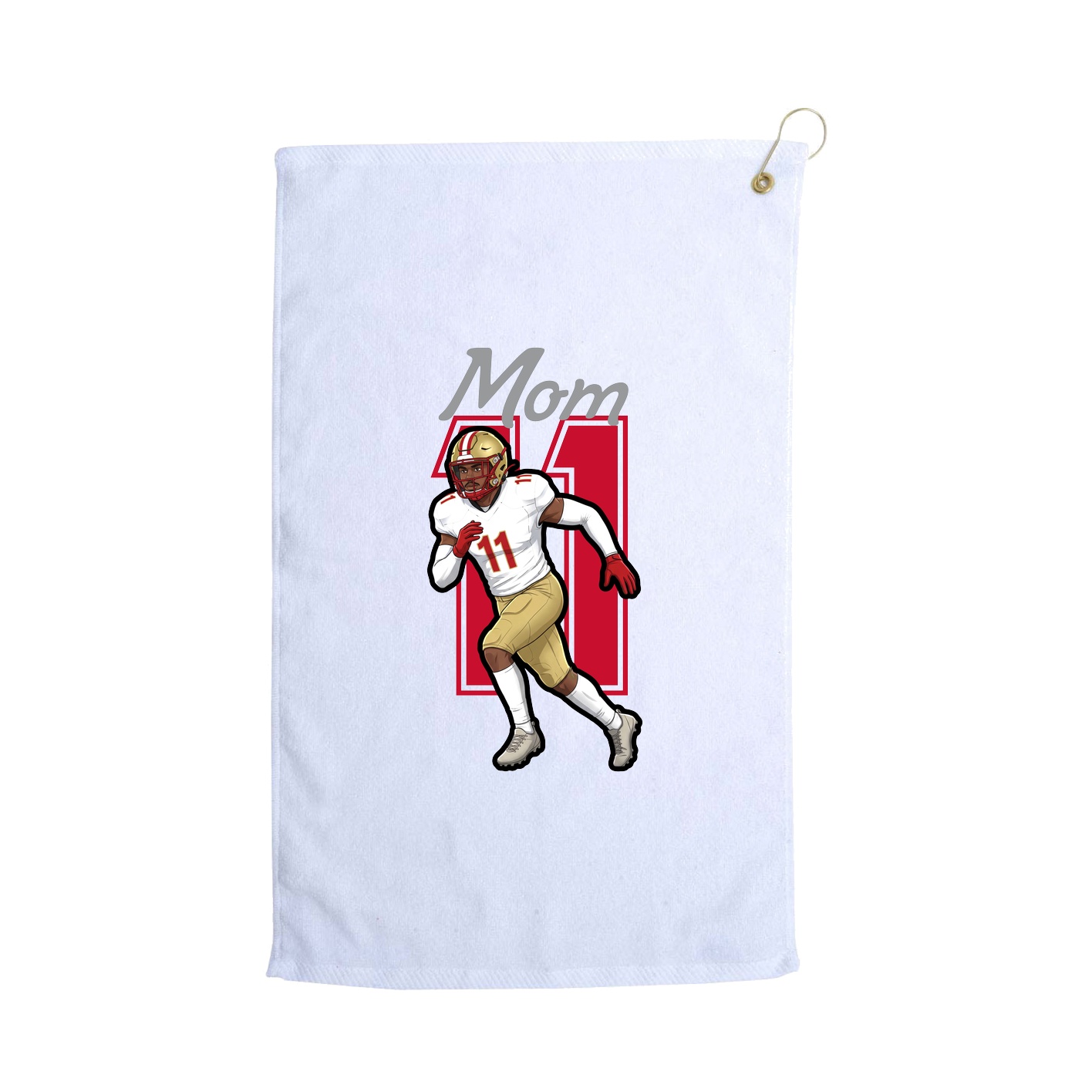 Golf Towel — Mothers Day Shirsey in White