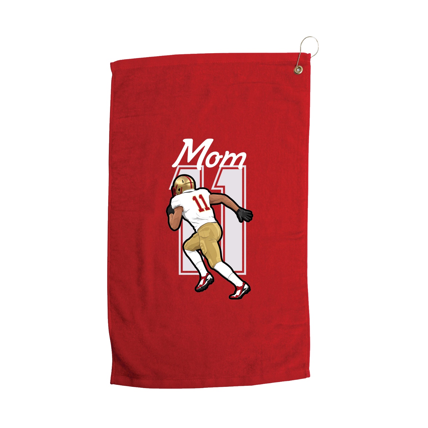 Golf Towel — Mothers Day Shirsey in Red