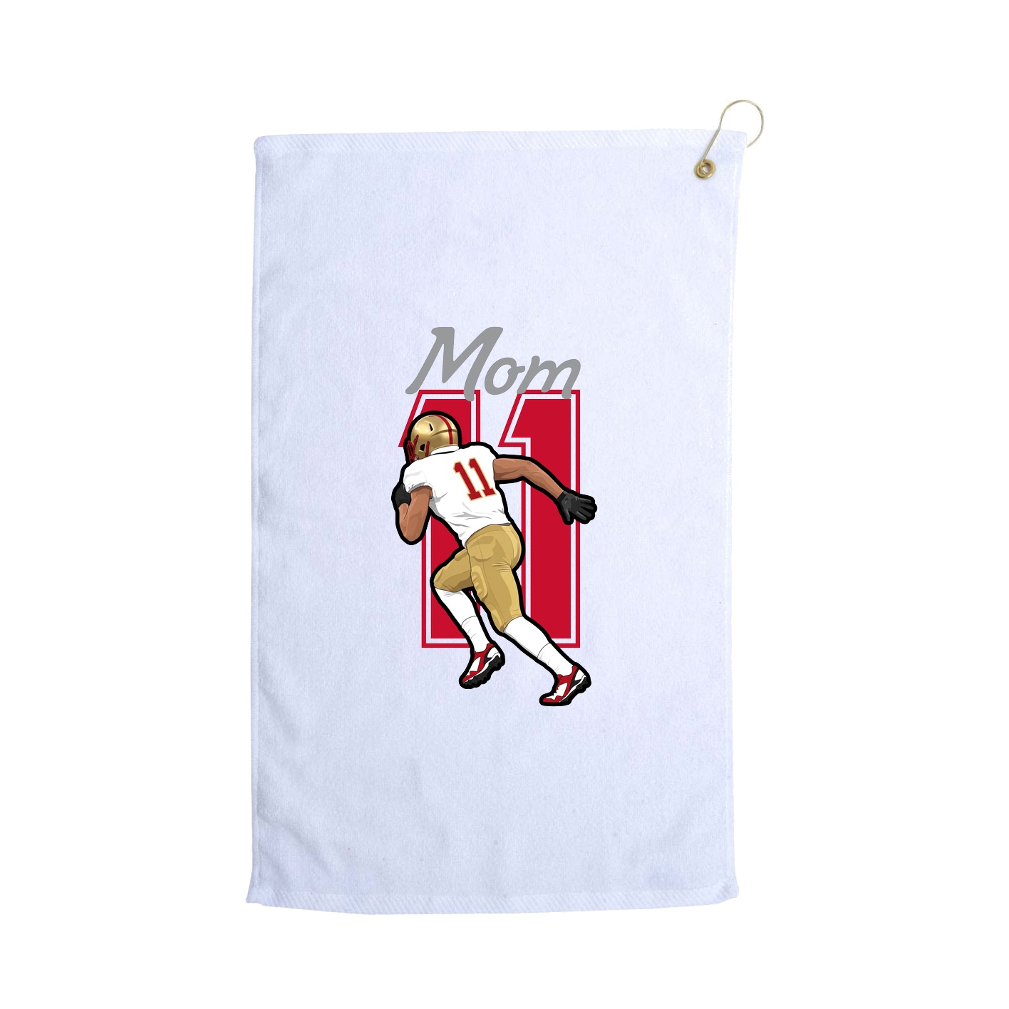 Golf Towel — Mothers Day Shirsey in White