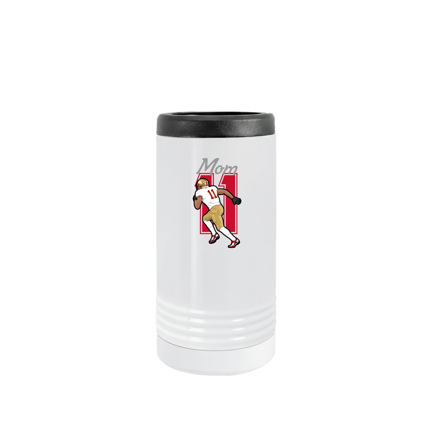 Slim Beverage Holder — Mothers Day Shirsey in White