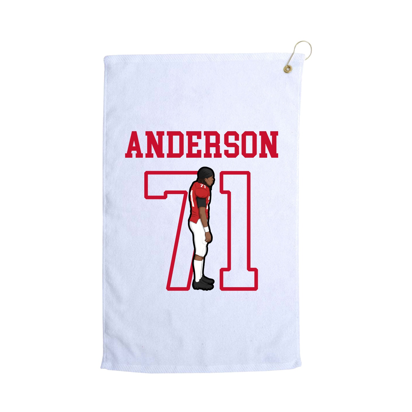 Golf Towel — Shirsey in White