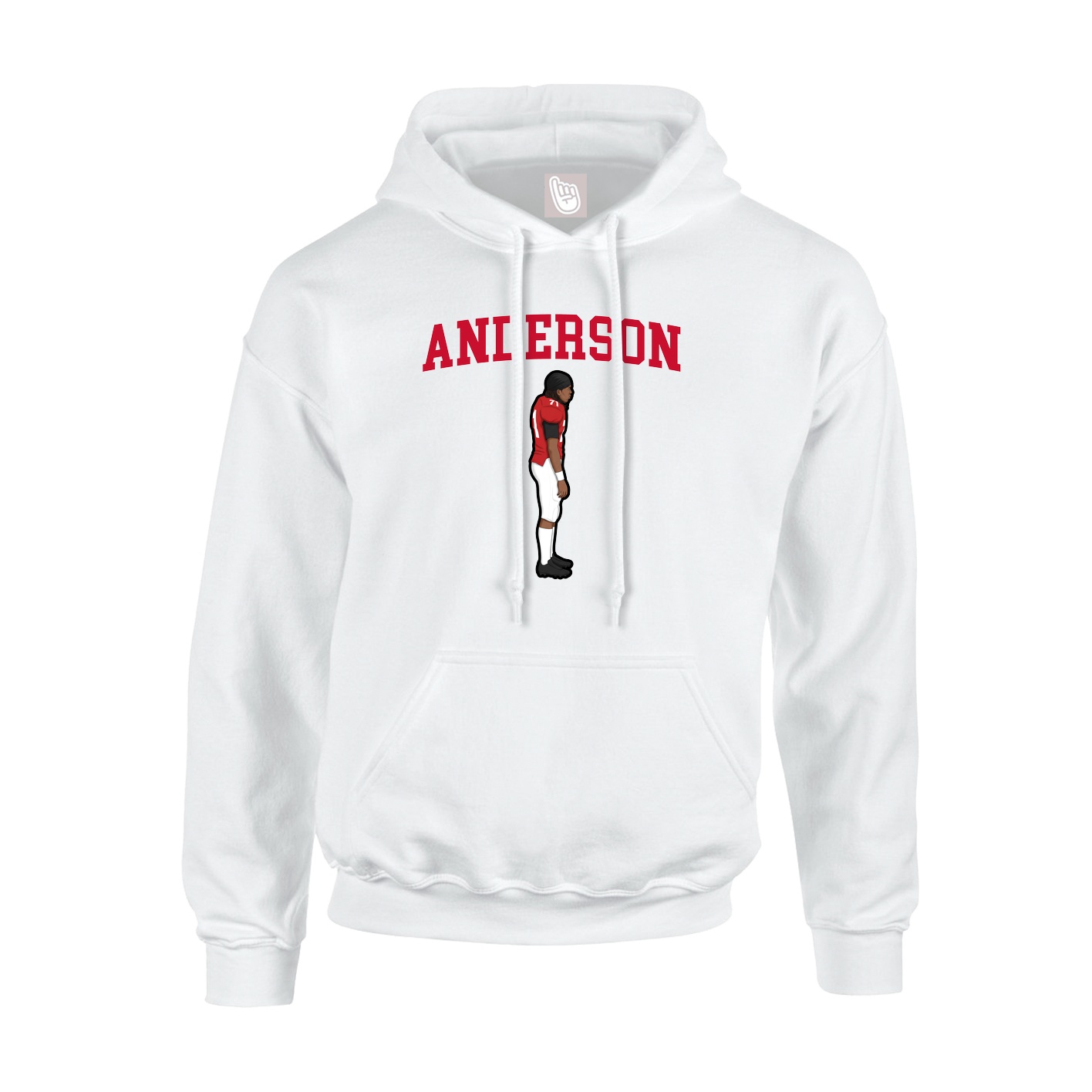 Youth Hoodie — Shirsey in White