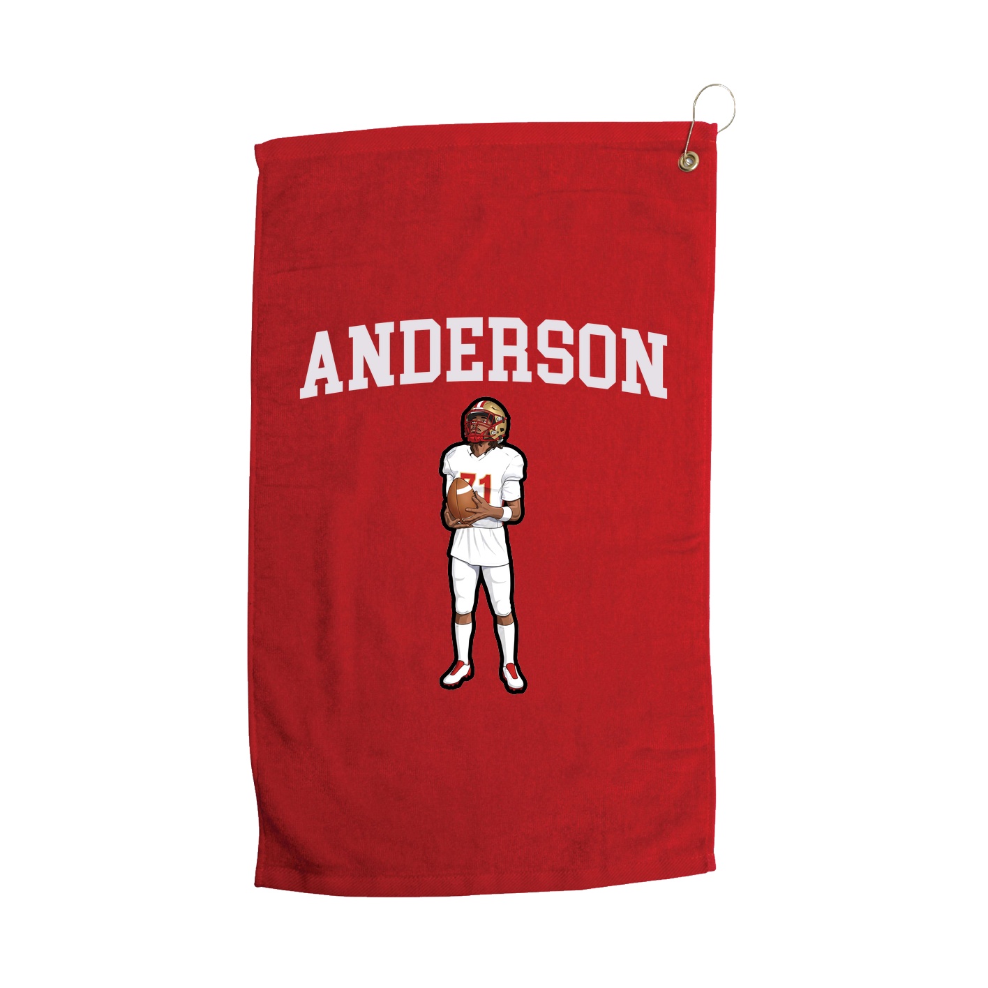 Golf Towel — Shirsey in Red