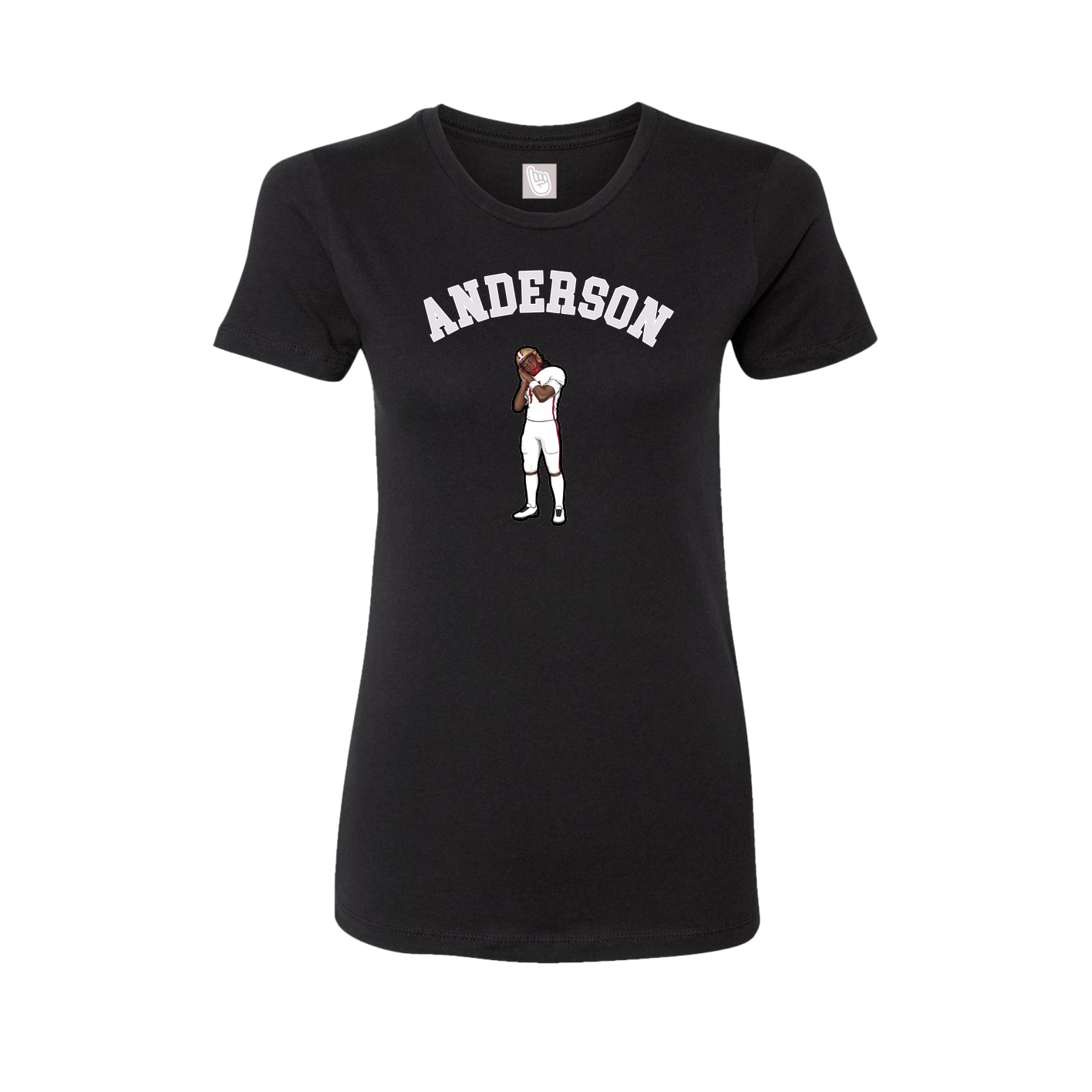 Womens Tee — Shirsey Arch in Black