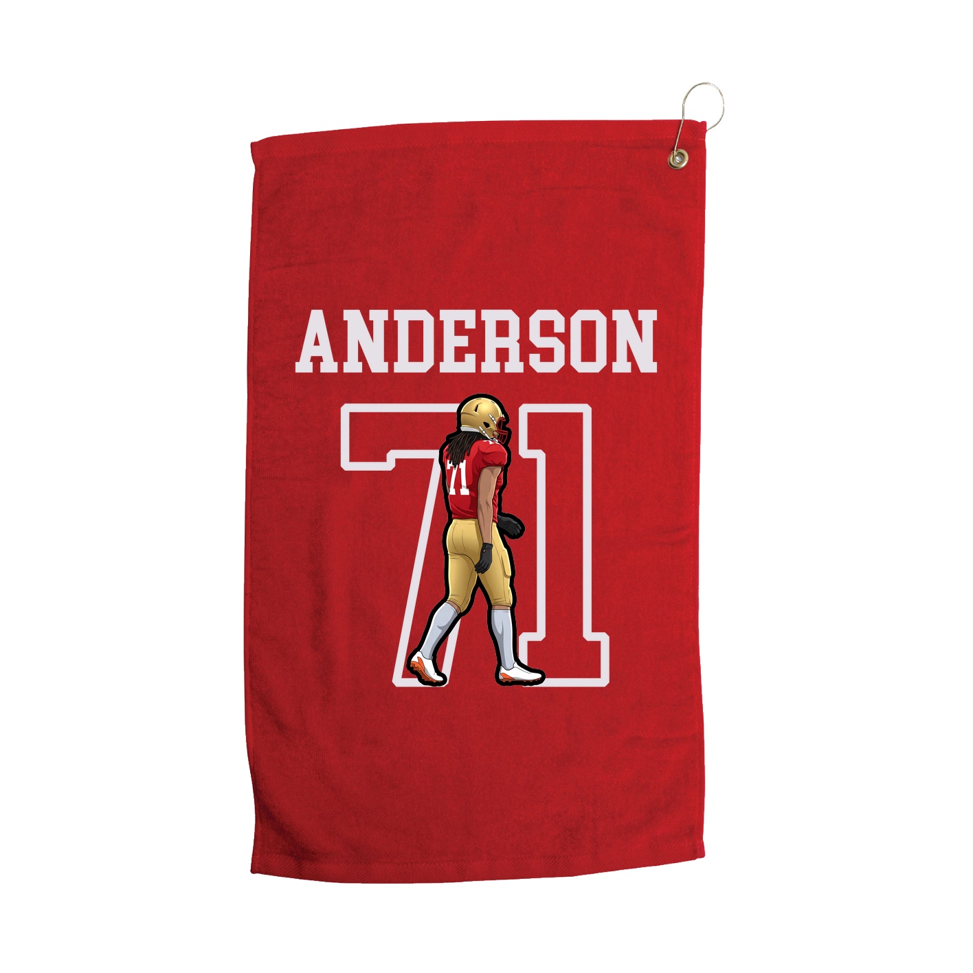 Golf Towel — Shirsey in Red