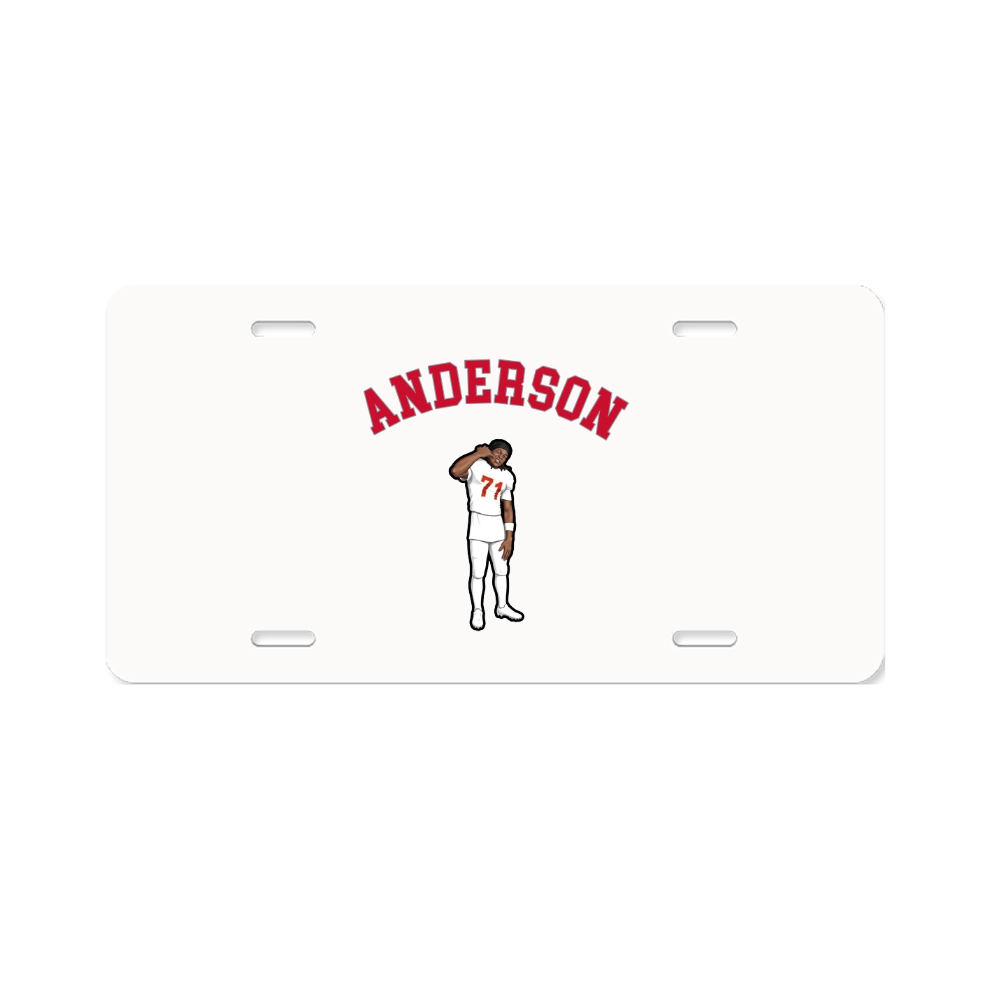 License Plate — Shirsey Arch in Classic
