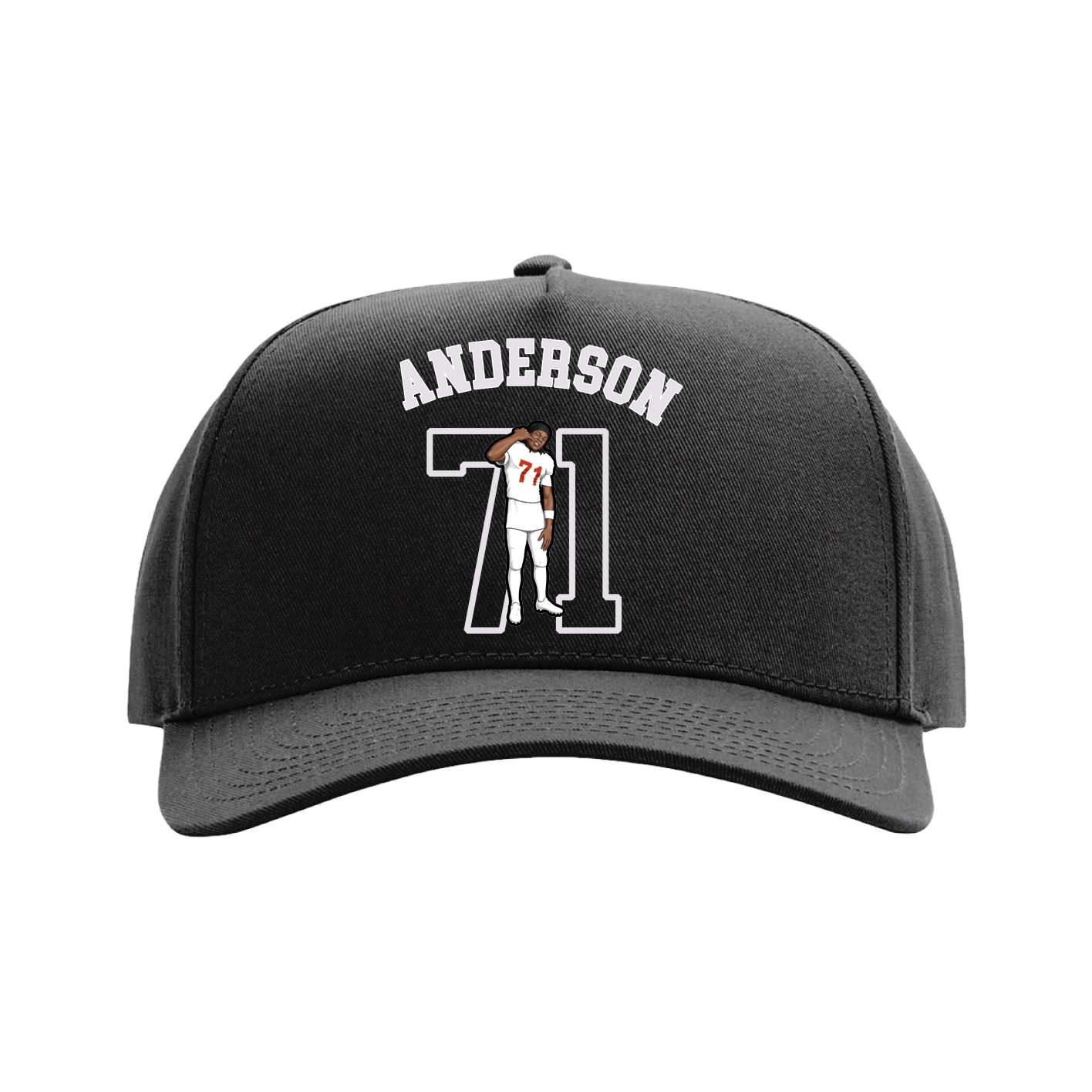 Full Fabric Five-Panel Champ Cap