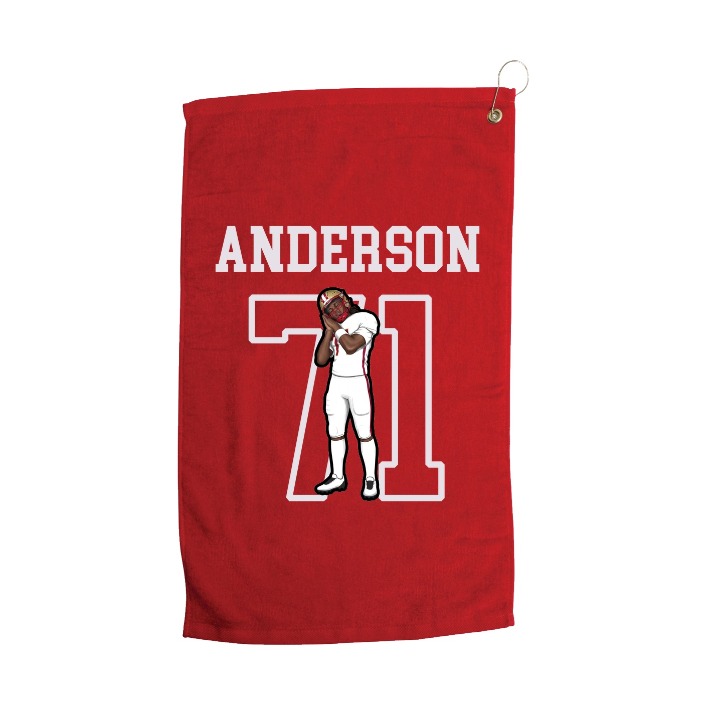 Golf Towel — Shirsey in Red