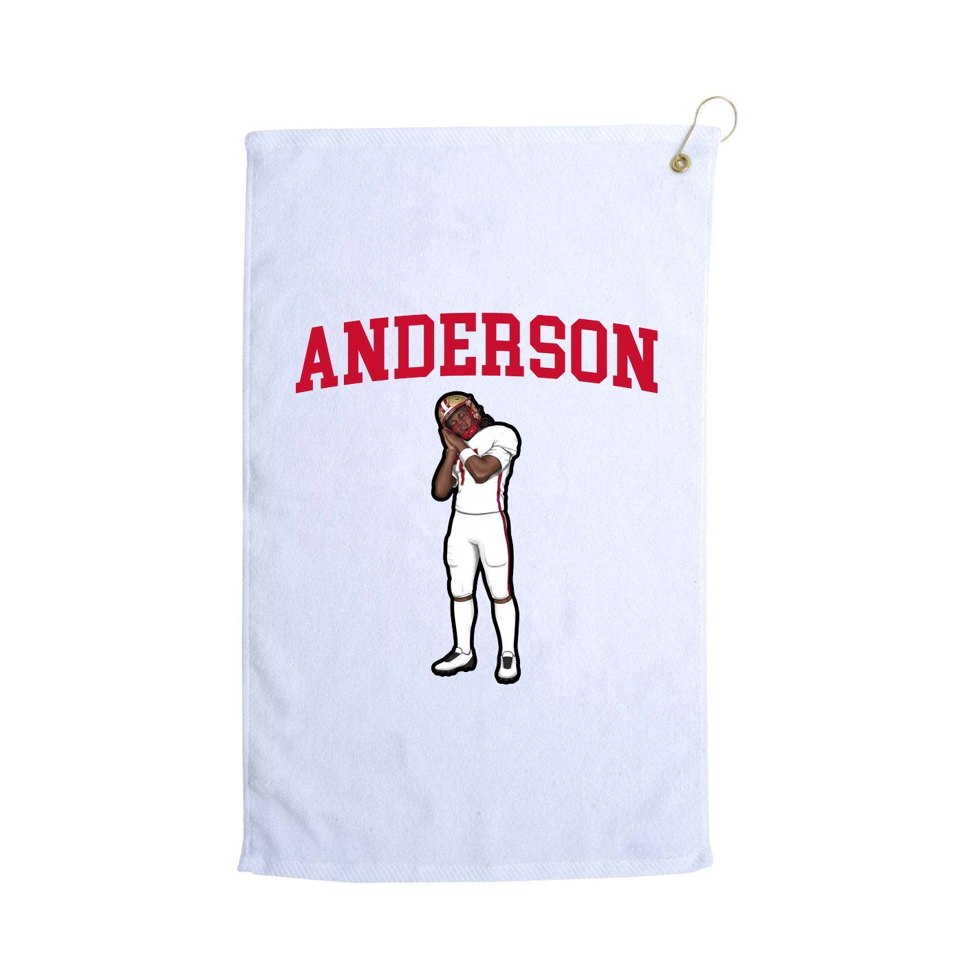 Golf Towel — Shirsey in White