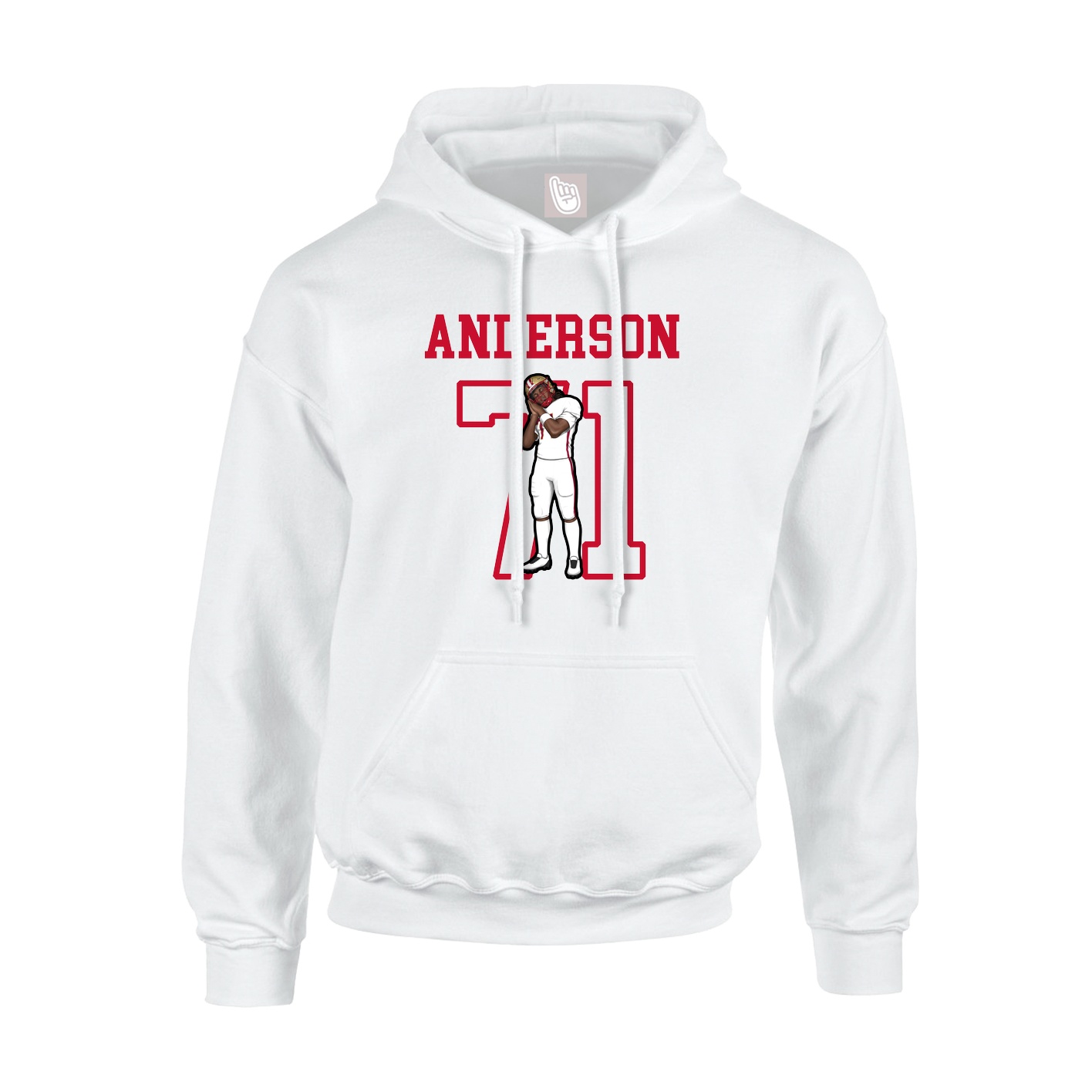Youth Hoodie — Shirsey in White