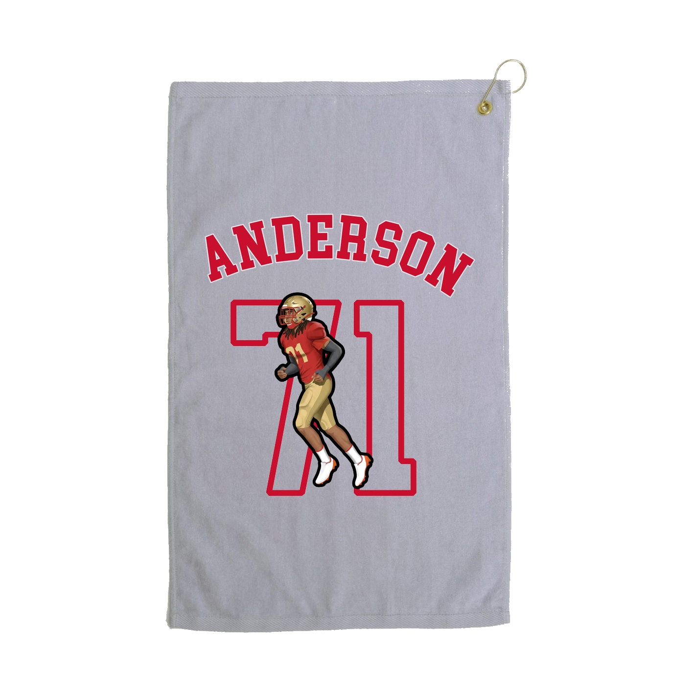 Golf Towel — Shirsey Arch in Grey