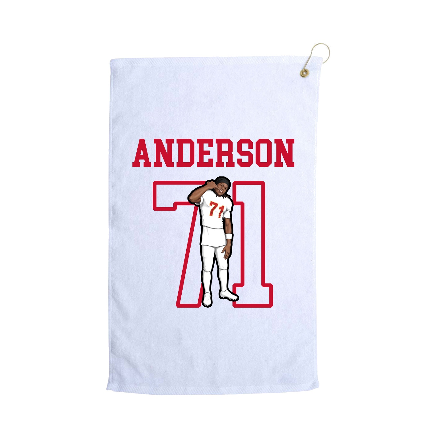Golf Towel — Shirsey in White