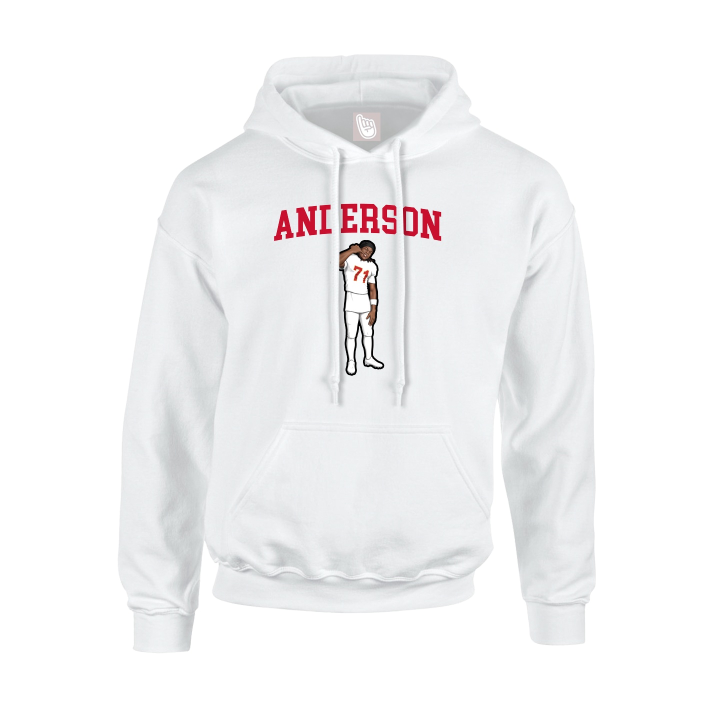 Youth Hoodie — Shirsey in White