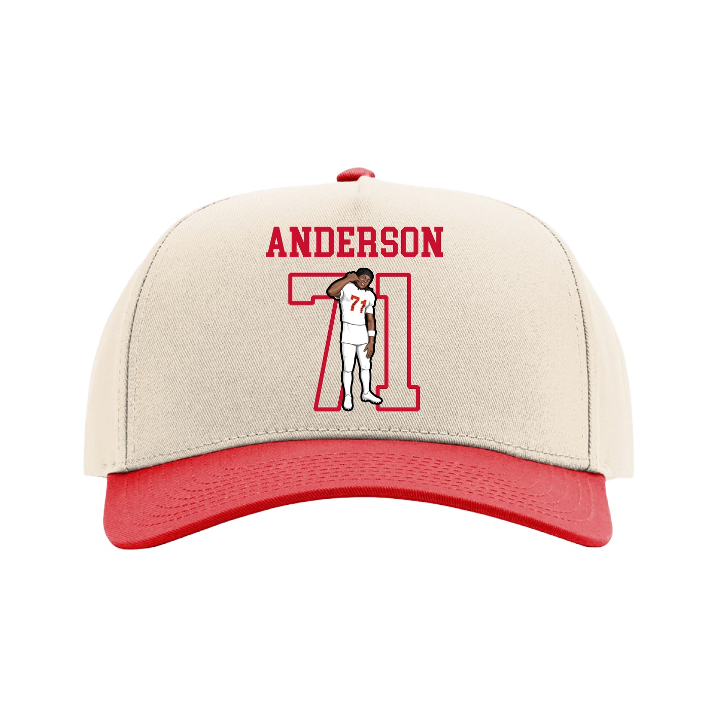 Full Fabric Five-Panel Champ Cap