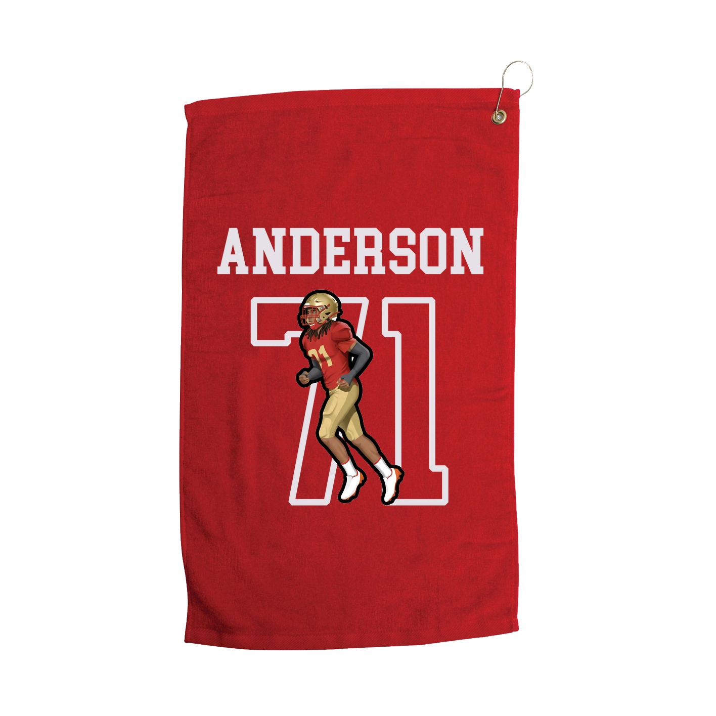 Golf Towel — Shirsey in Red