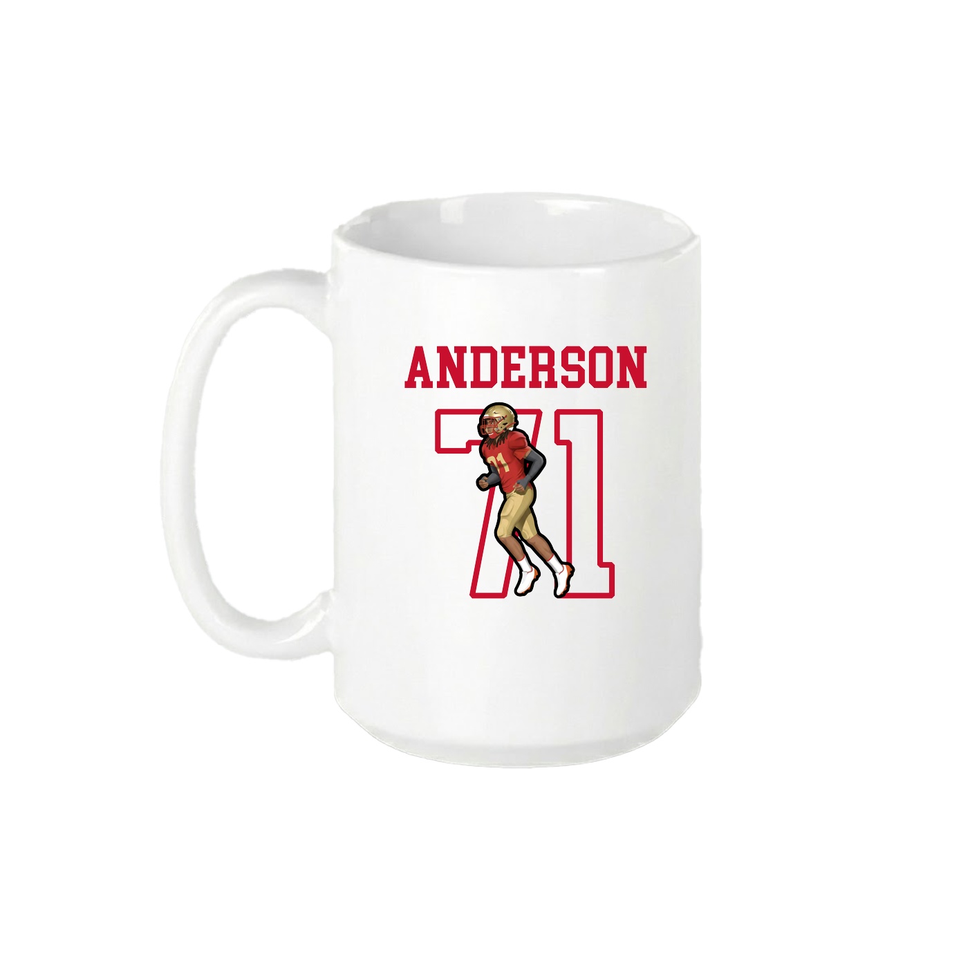 15oz Coffee Mug — Shirsey in White