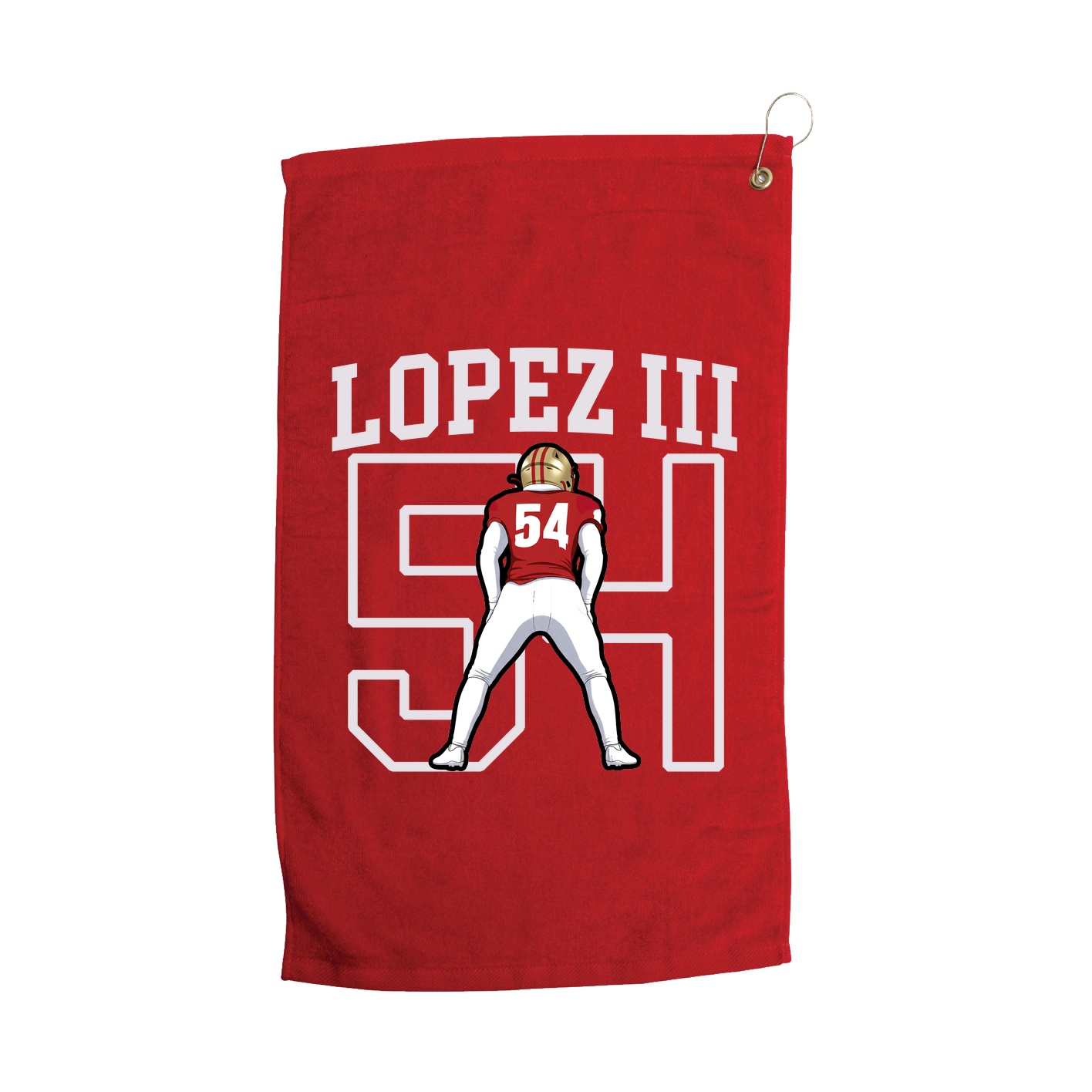 Golf Towel — Shirsey in Red