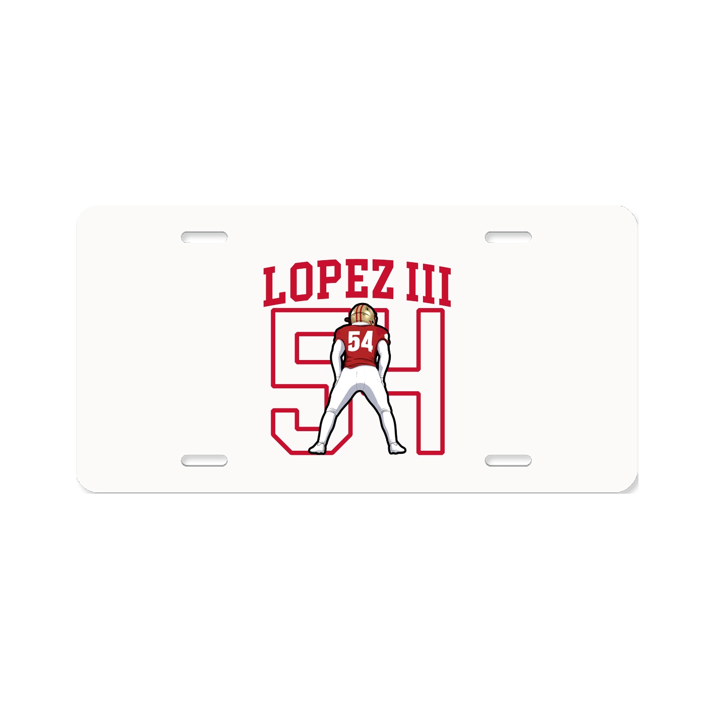 License Plate — Shirsey in Classic