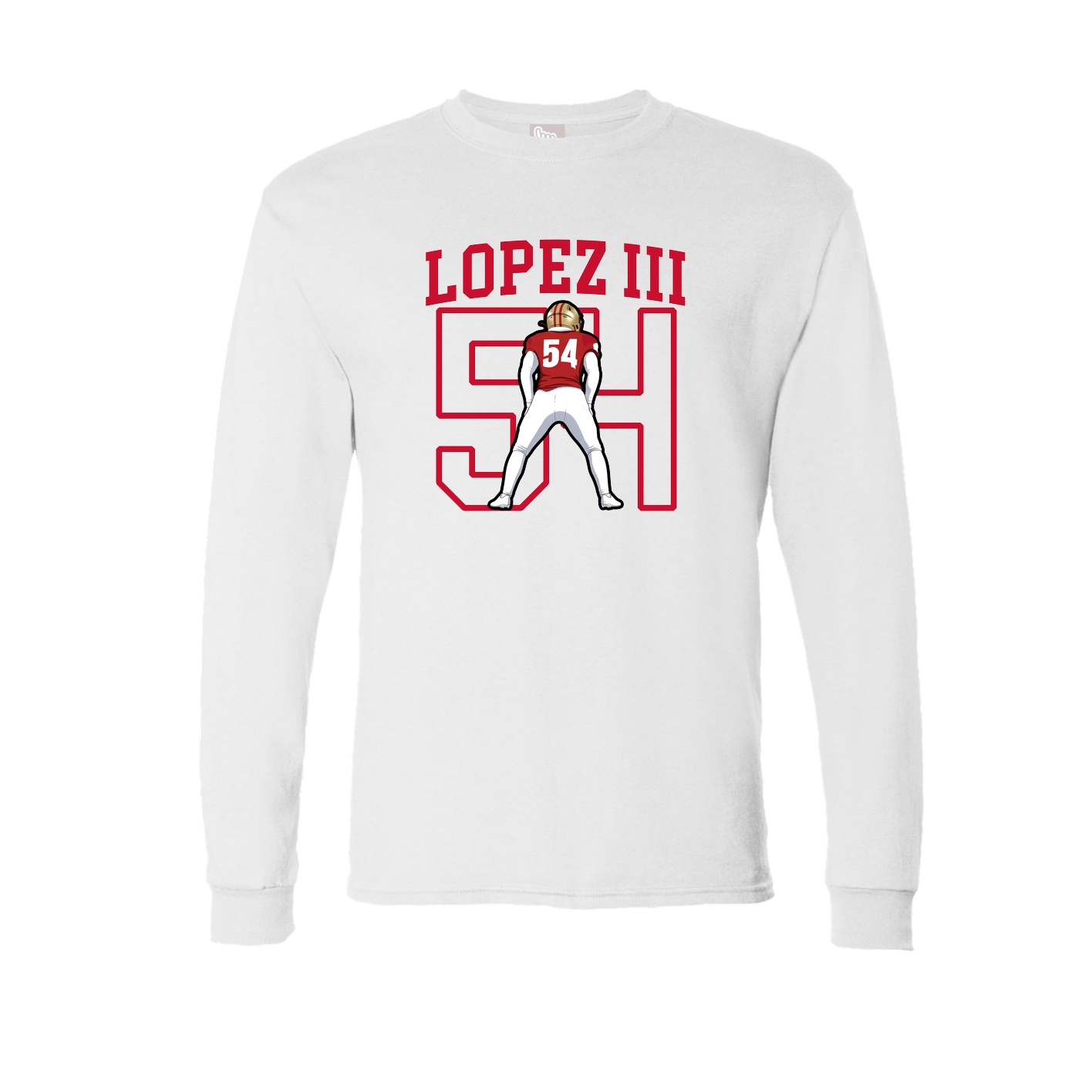 Long Sleeve Tee — Shirsey in White