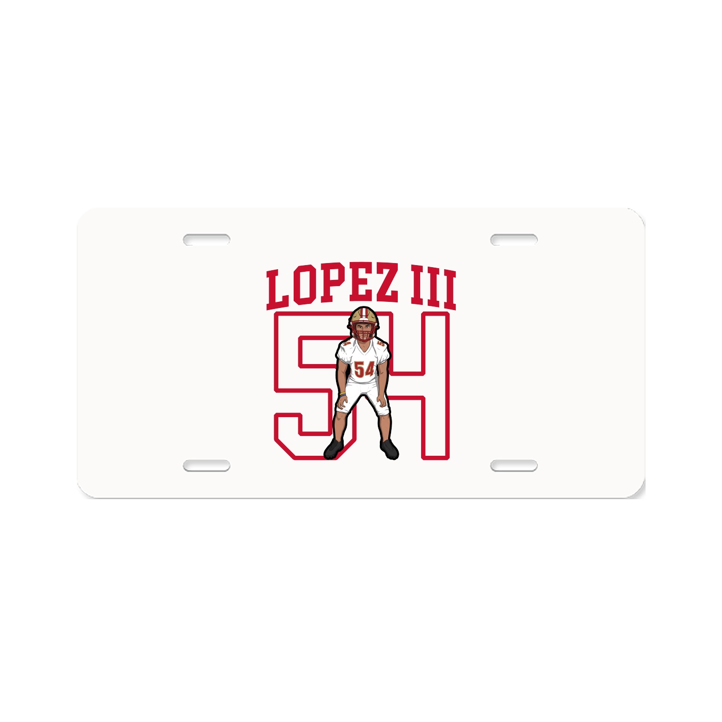 License Plate — Shirsey in Classic