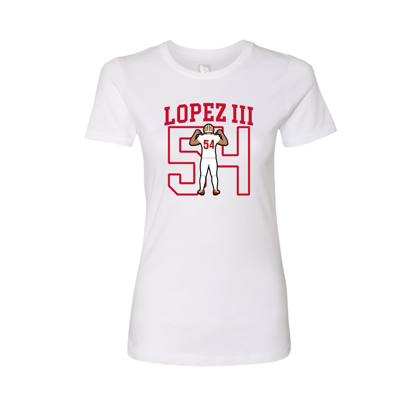 Fitted Women's Tee — Shirsey in White