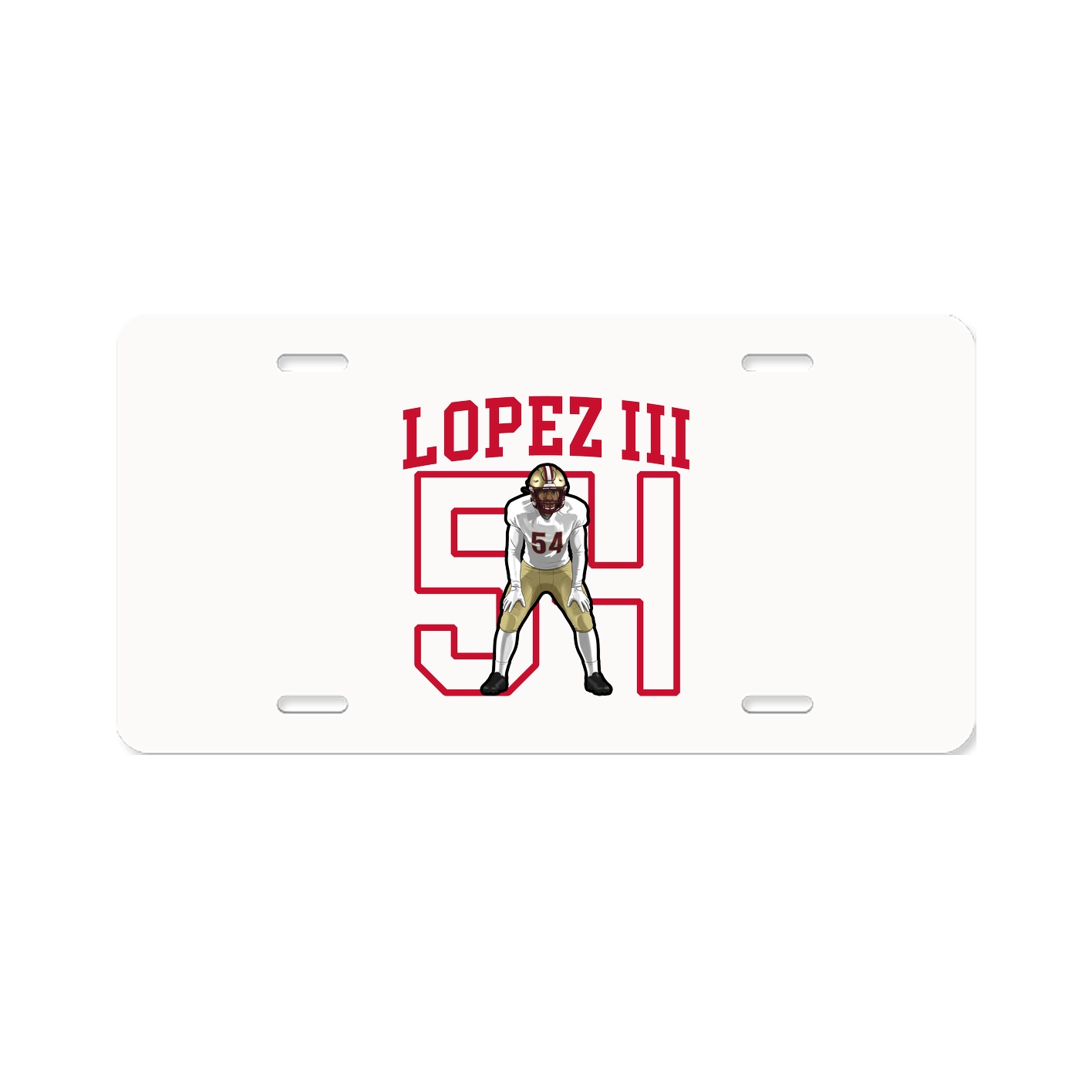 License Plate — Shirsey in Classic