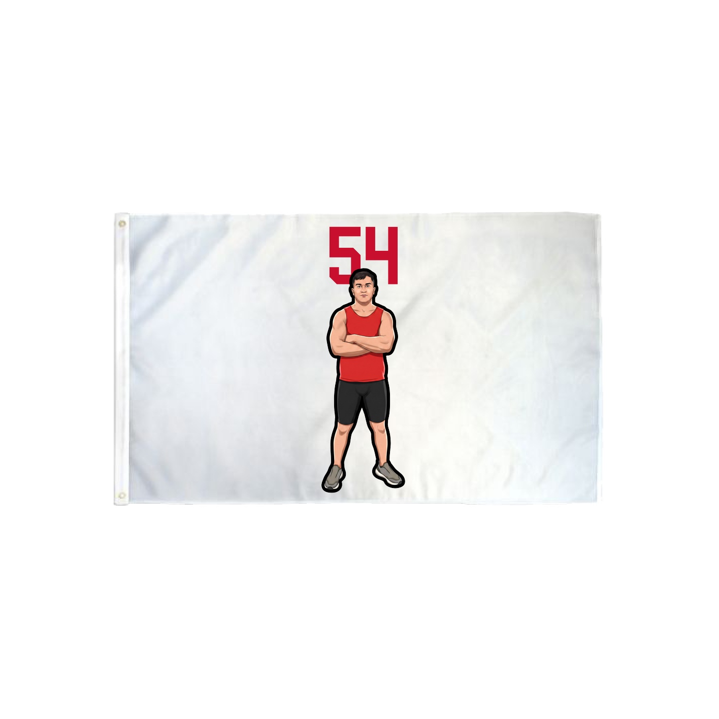 3x5 Flag — Number Top in Classic