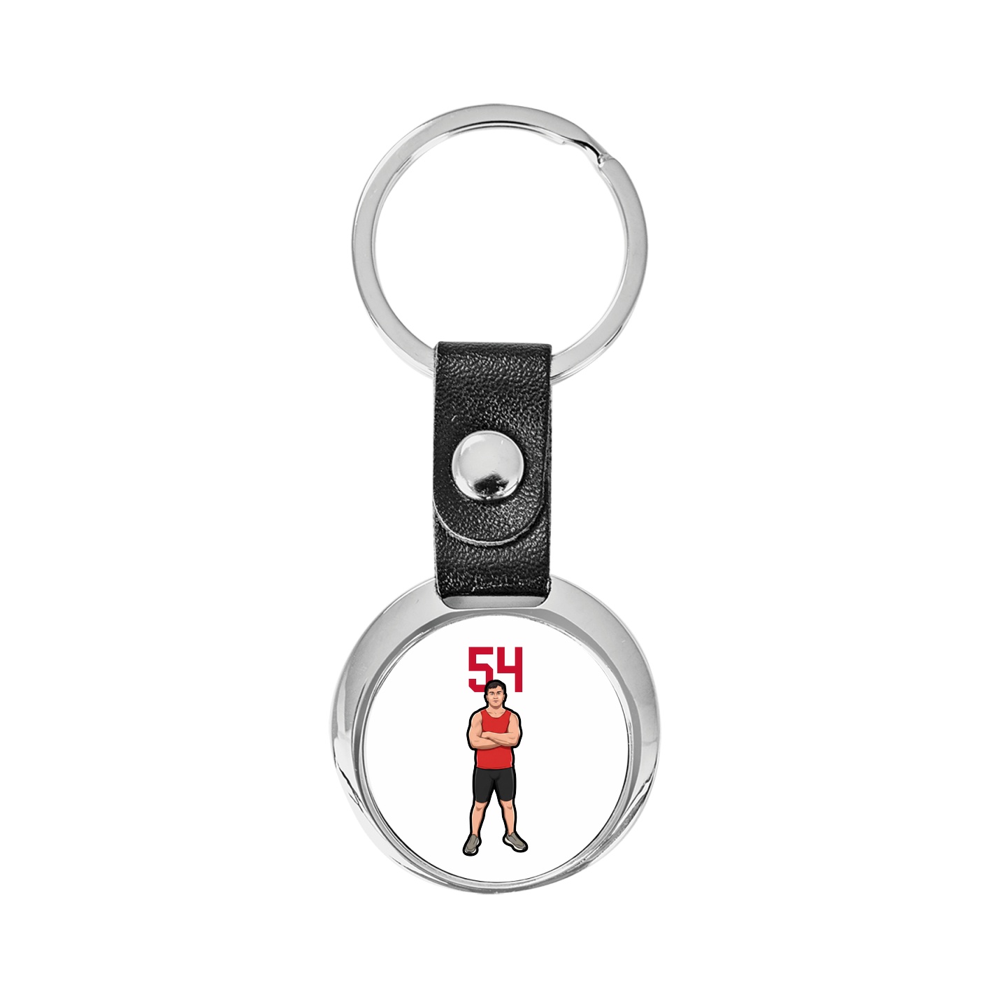 Key Chain — Number Top in Classic