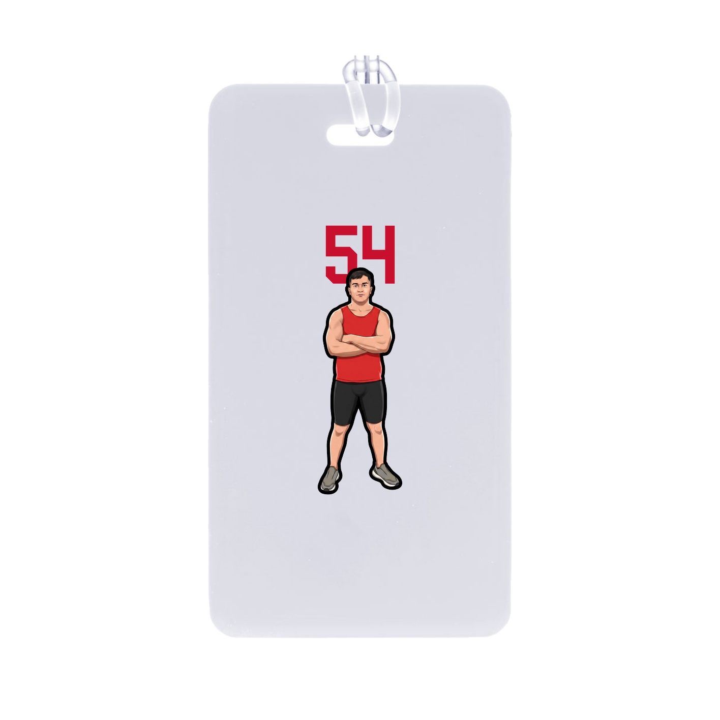 Bag Tag — Number Top in Classic