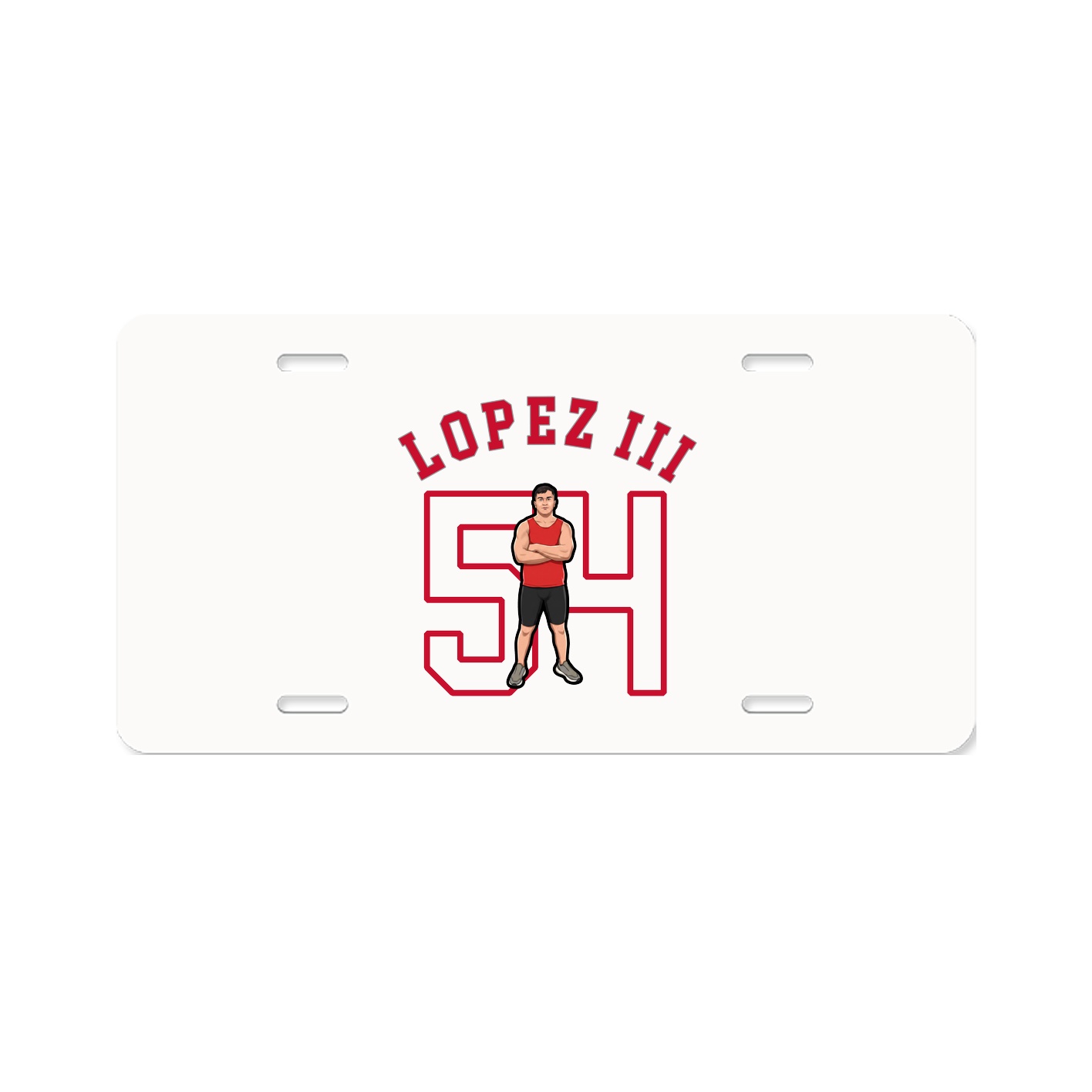License Plate — Shirsey Arch in Classic