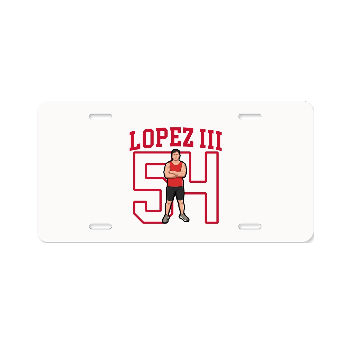License Plate — Shirsey in Classic