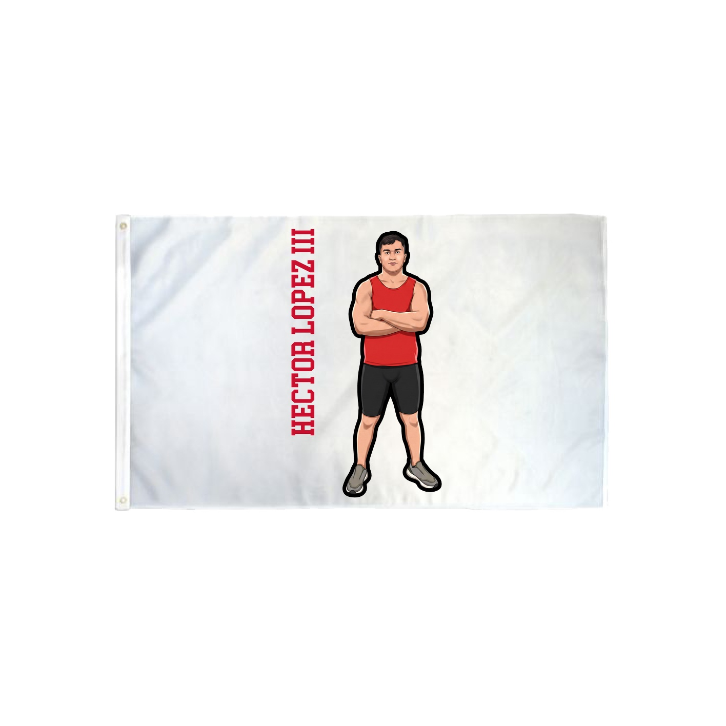 3x5 Flag — Name Vertical in Classic