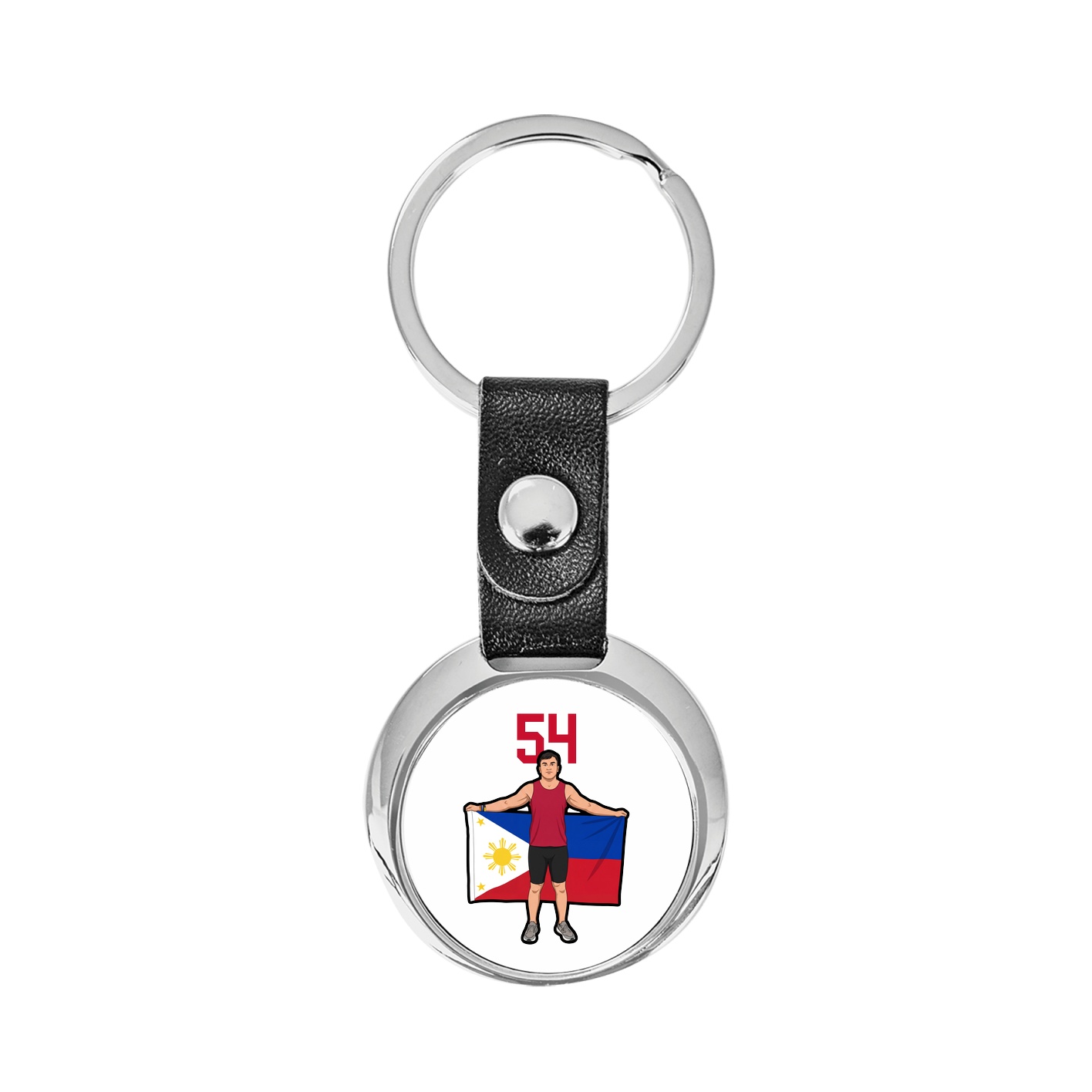 Key Chain — Number Top in Classic