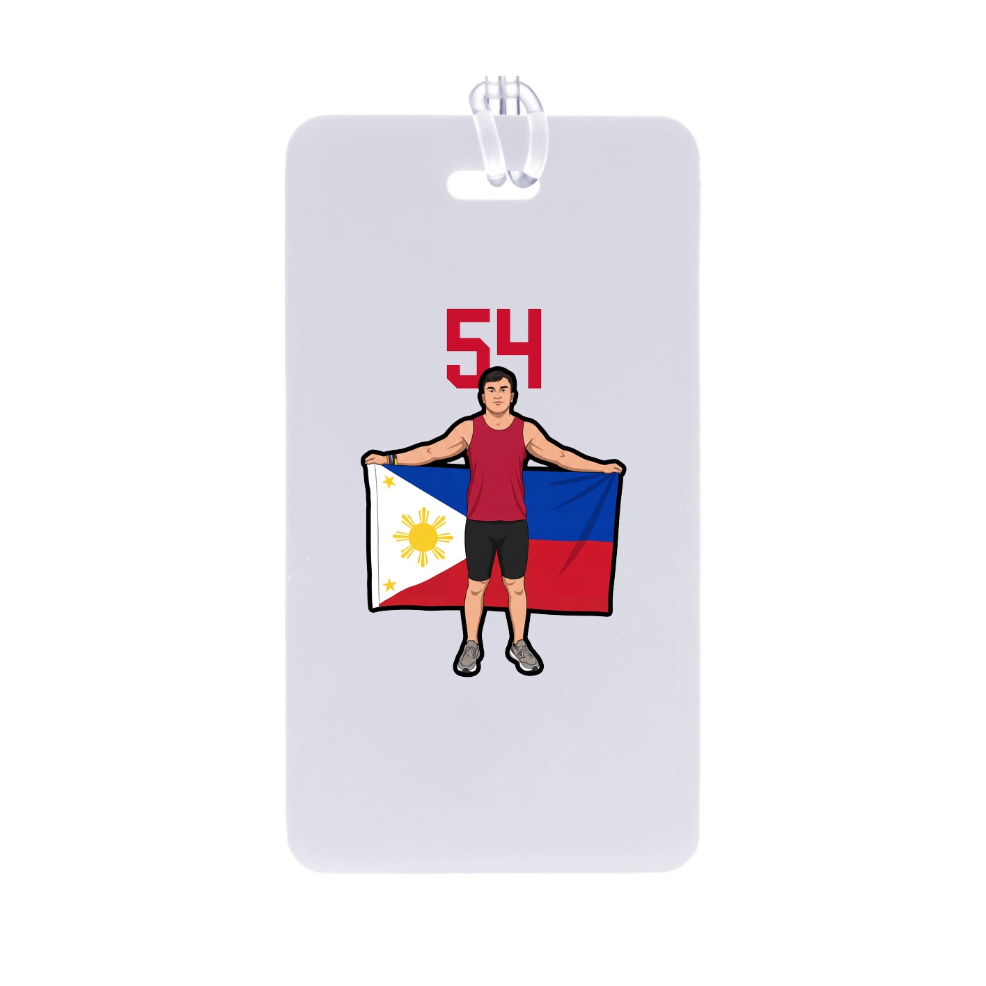 Bag Tag — Number Top in Classic
