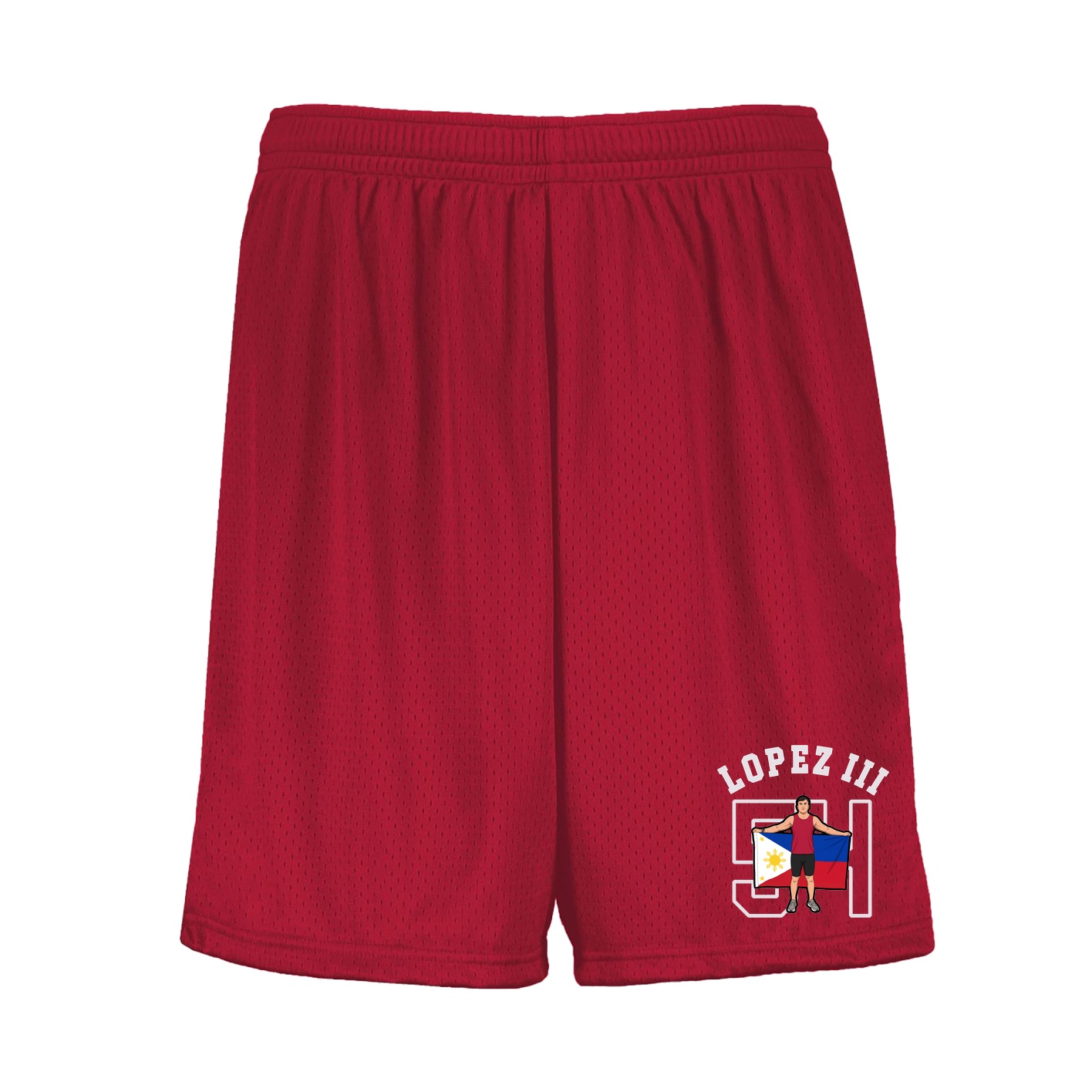 Shorts — Shirsey Arch in Red