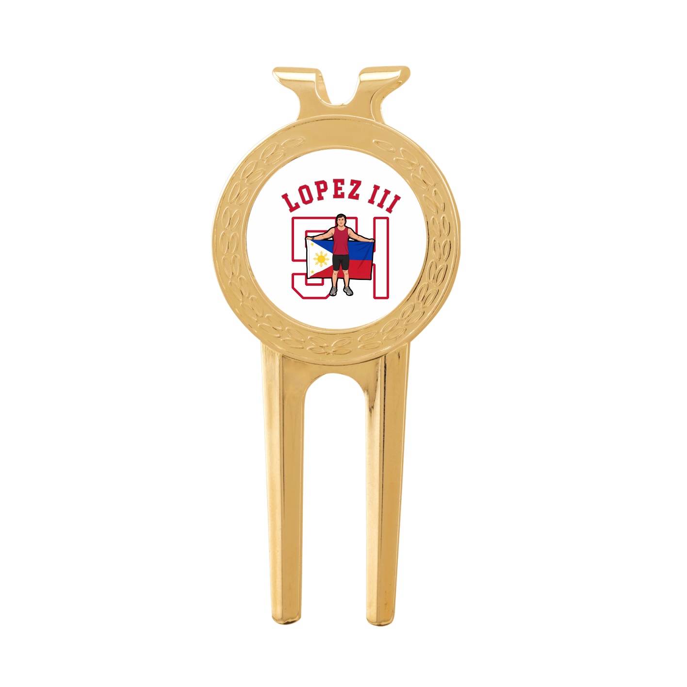 Divot Tool with Ball Marker — Shirsey Arch in Classic
