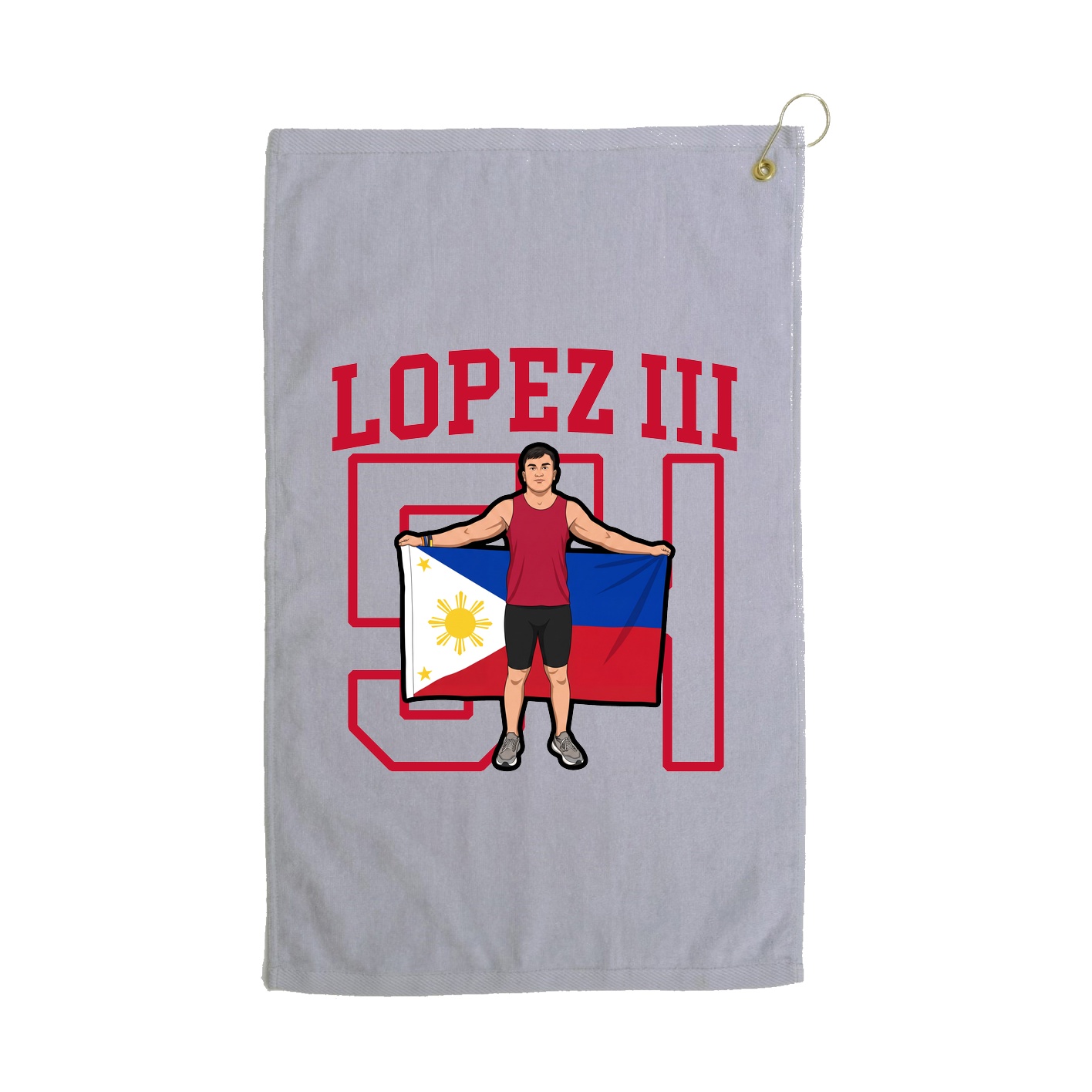 Golf Towel — Shirsey in Grey