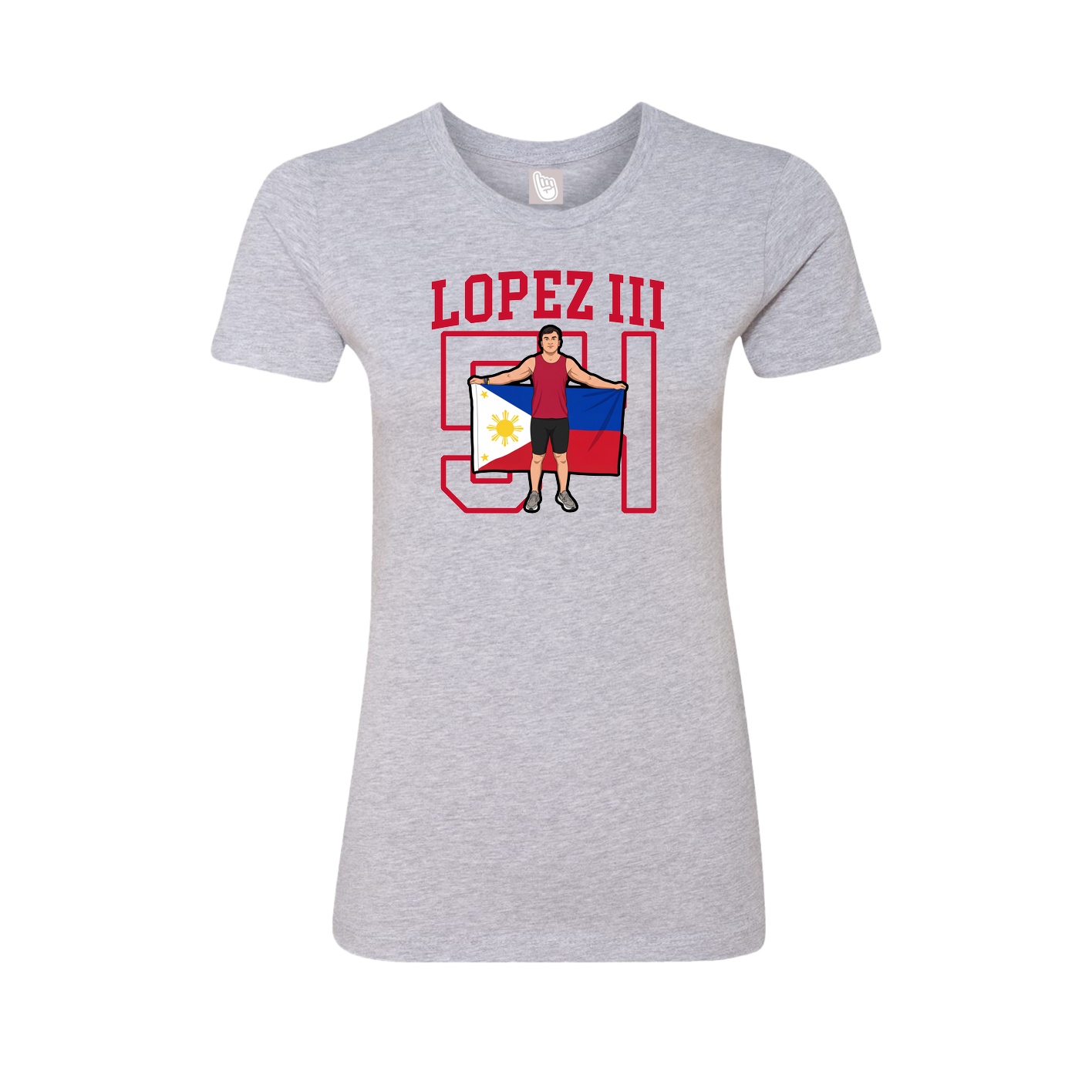 Womens Tee — Shirsey in Grey