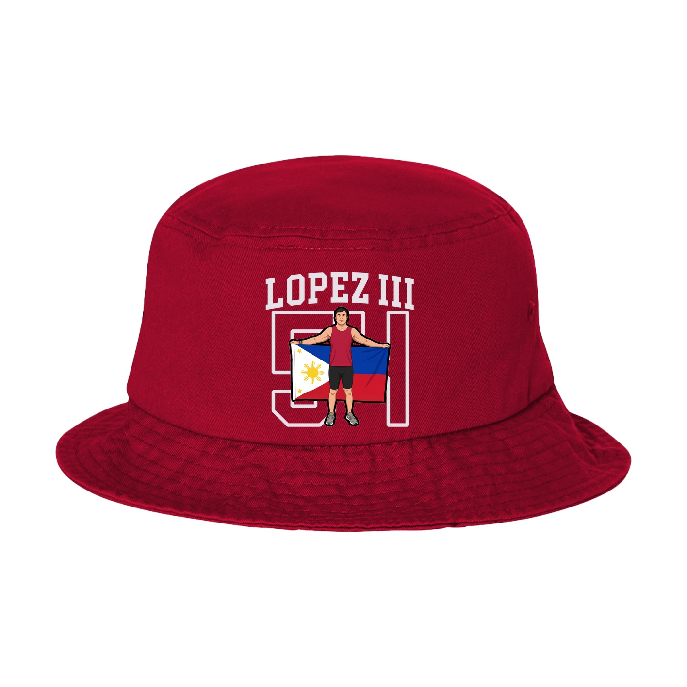 Bucket Cap — Shirsey in Red