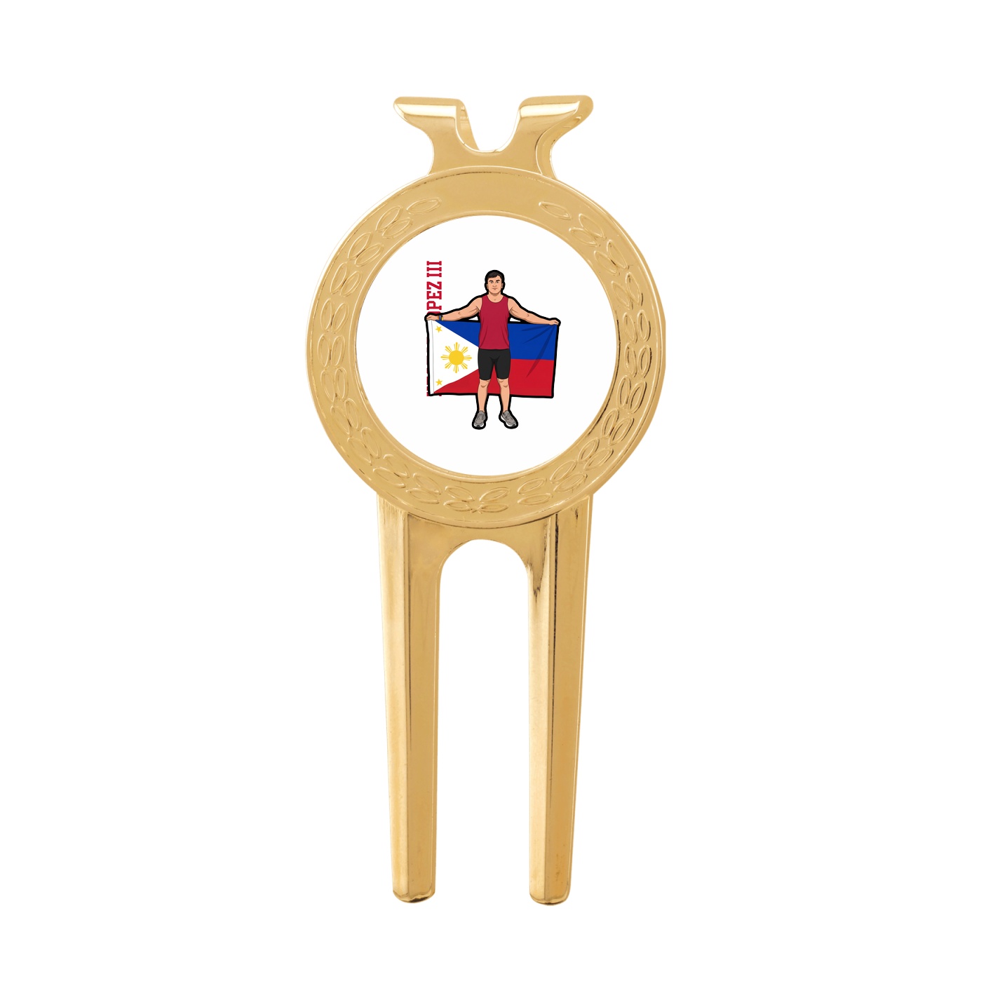 Divot Tool with Ball Marker — Name Vertical in Classic