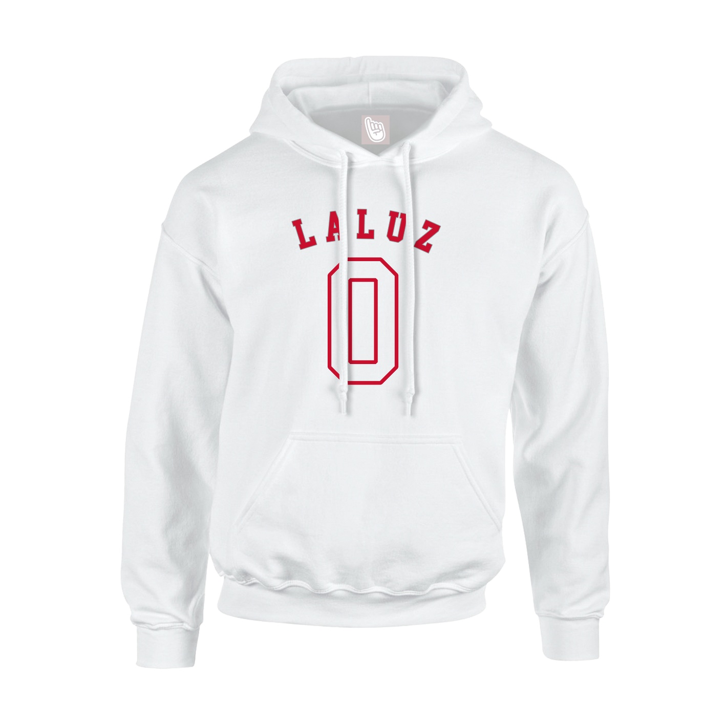 Hoodie — Shirsey Arch in White