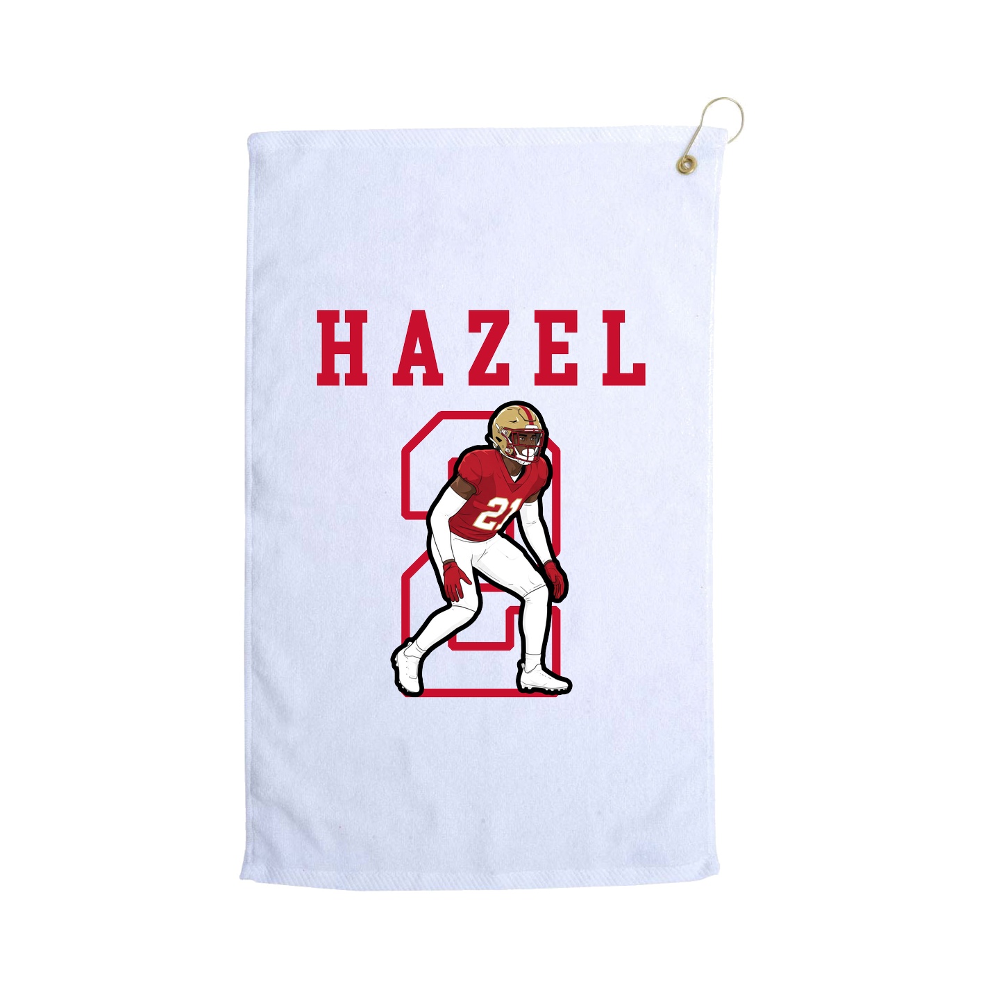 Golf Towel — Shirsey in White