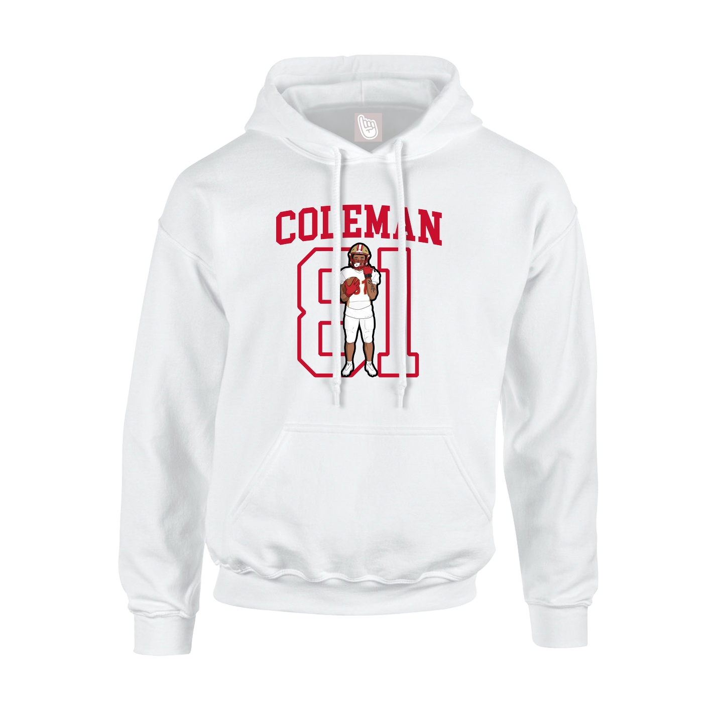 Youth Hoodie — Shirsey in White