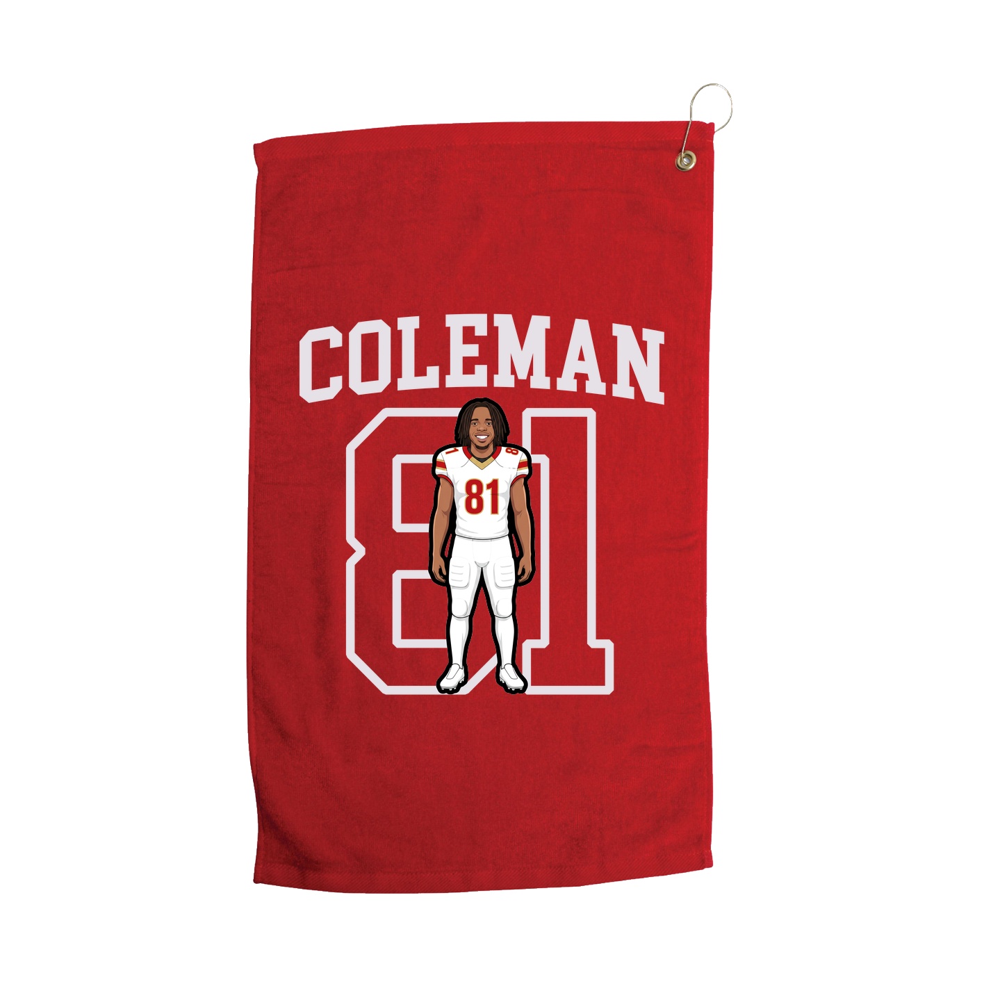 Golf Towel — Shirsey in Red