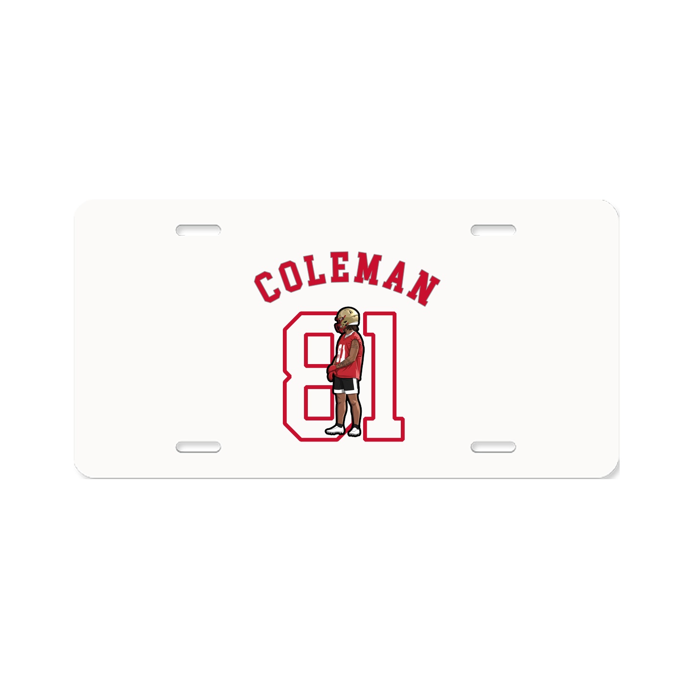 License Plate — Shirsey Arch in Classic