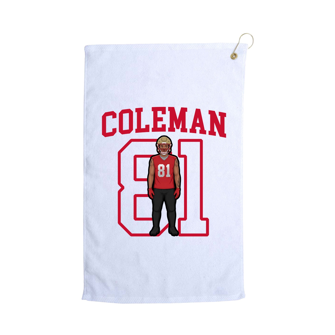 Golf Towel — Shirsey in White