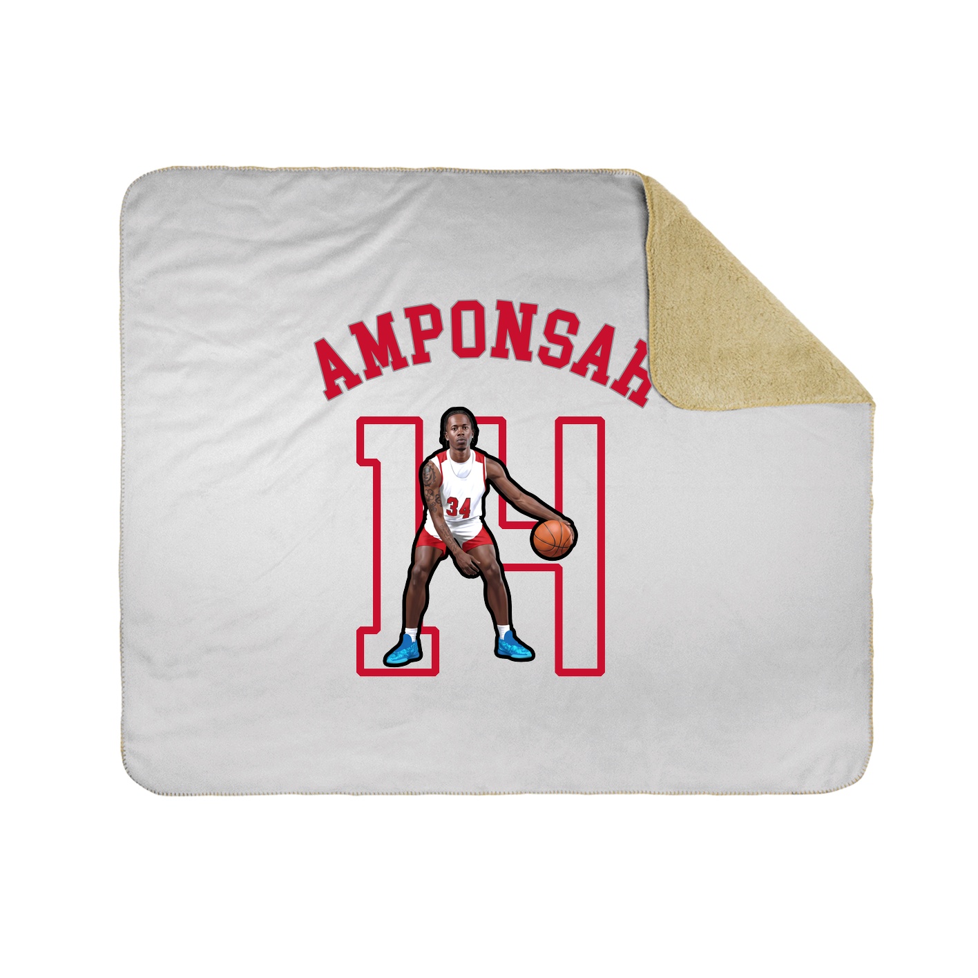 Throw Blanket — Shirsey Arch in White