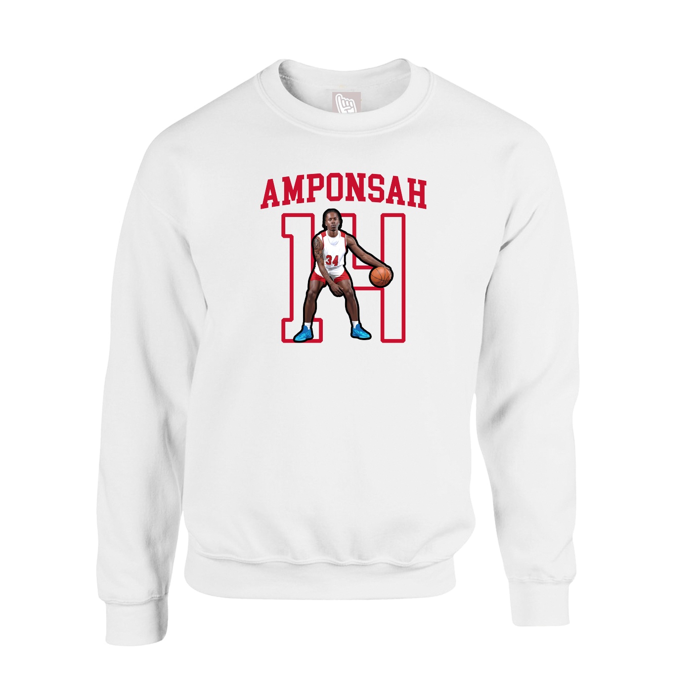 Fleece Crew — Shirsey in White